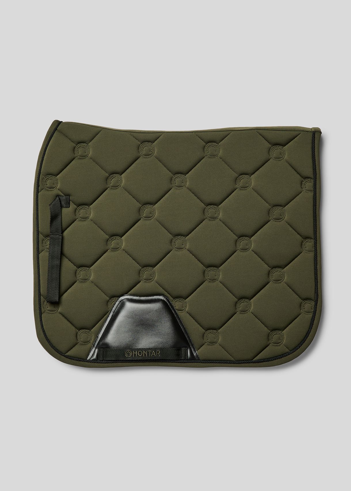 FLOW Dressage Softshell Saddlepad - Olive 
