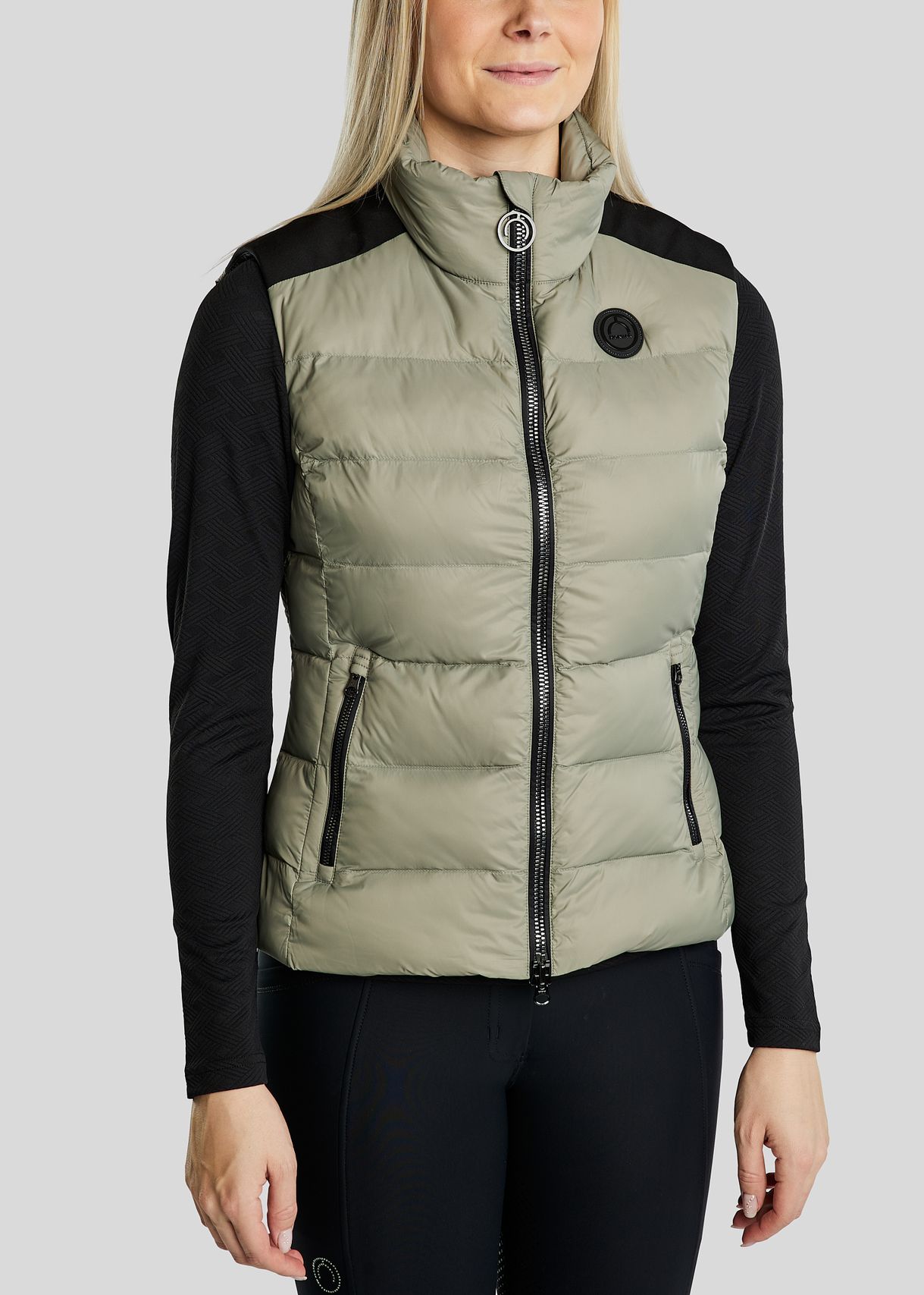 MoAthena REFINED Bodywarmer - Dusty Green