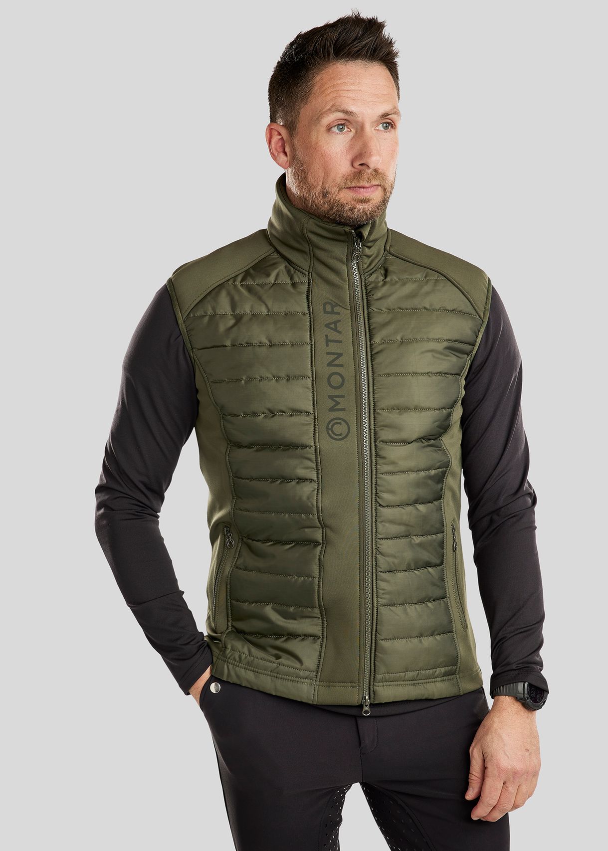 Emanuel Softshell Vest - Olive 