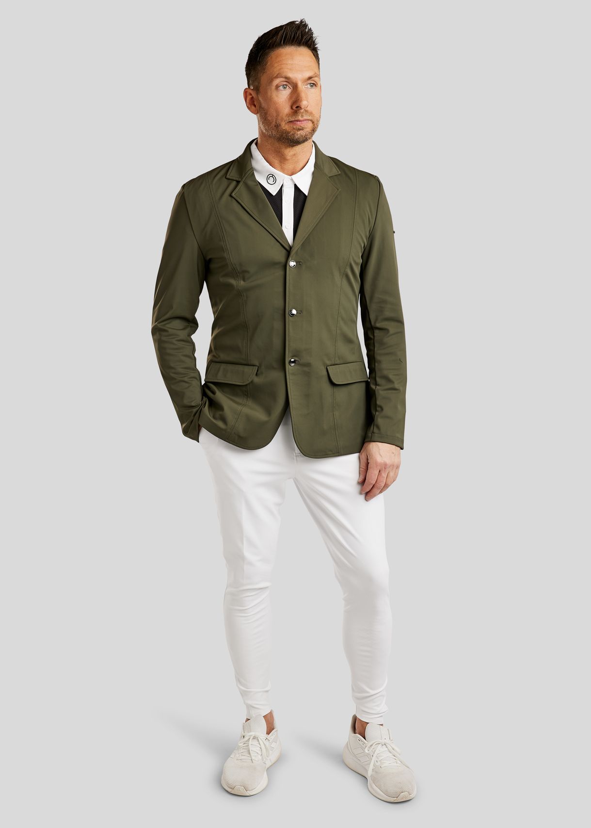 MoJoe Herre Stævnejakke m. Gun Metal Detaljer - Olvie 