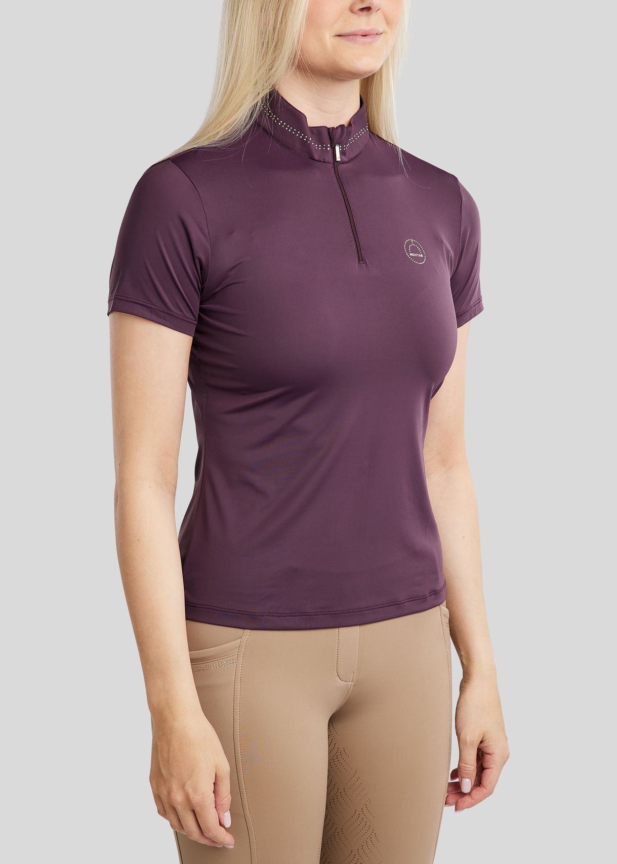 MoBlair Polo w. Champagne Crystals - Fig 