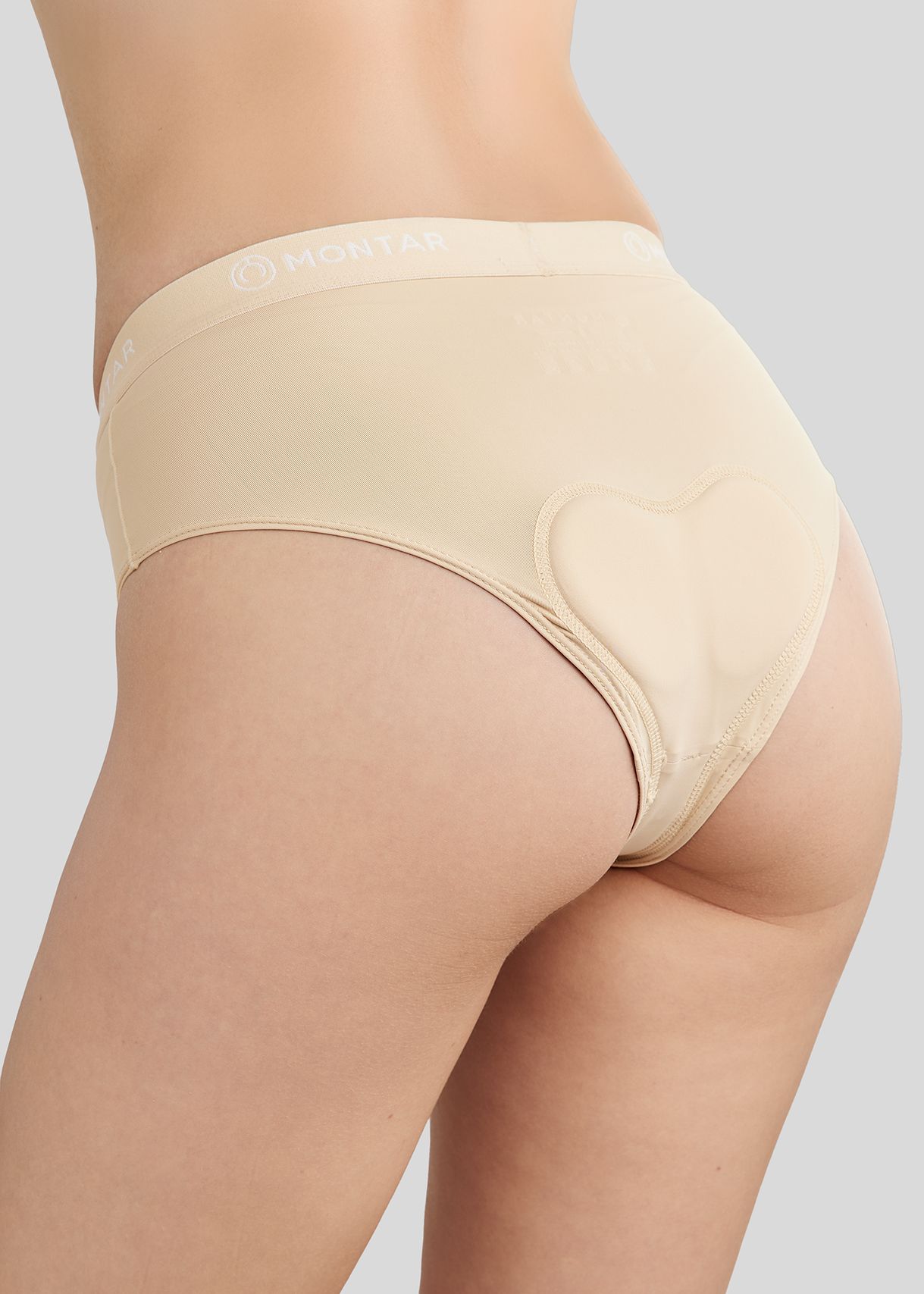 MoMia Padded Panties - Nude 