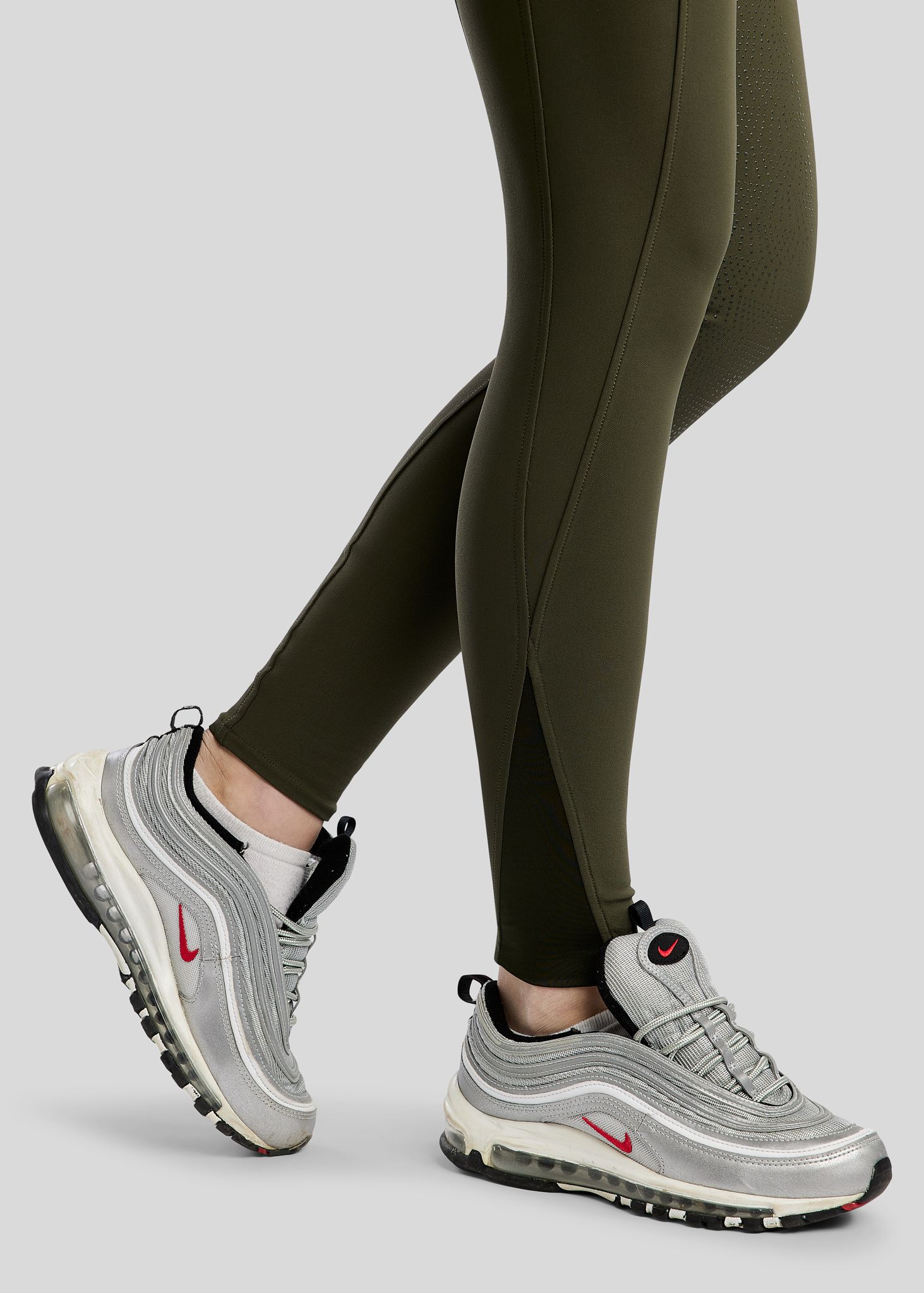 Megan Breeches w. Phone Pockets - Fullgrip, Olive 