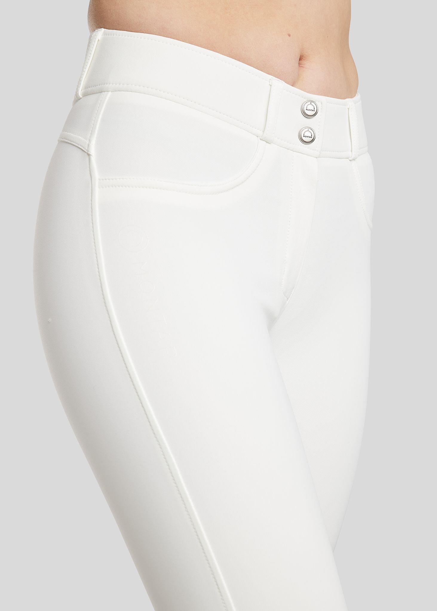 Megan Yati Breeches - Fullgrip, White 