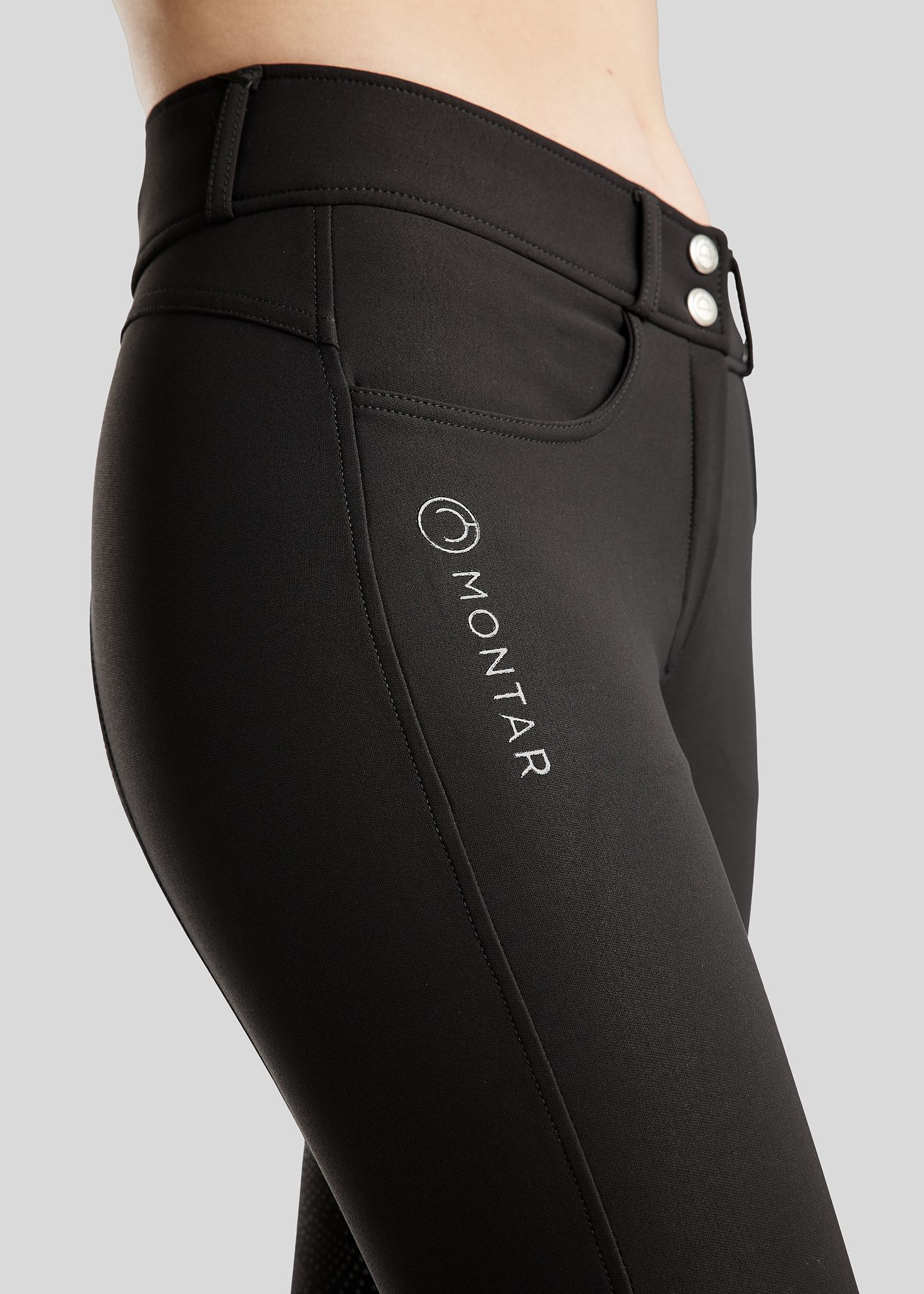 Megan Yati Breeches - Fullgrip, Black 