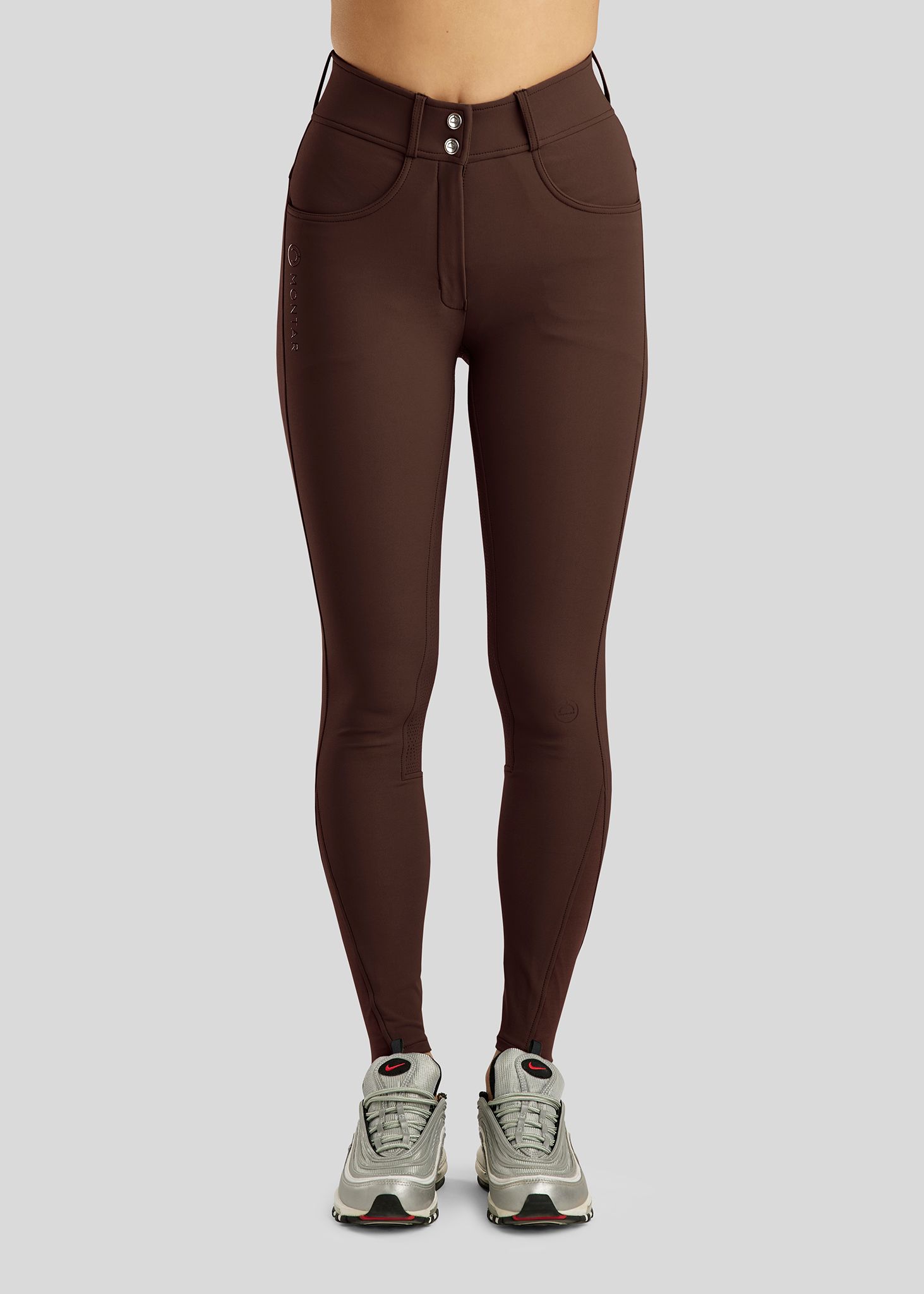 Megan Yati Breeches - Fullgrip, Brown 