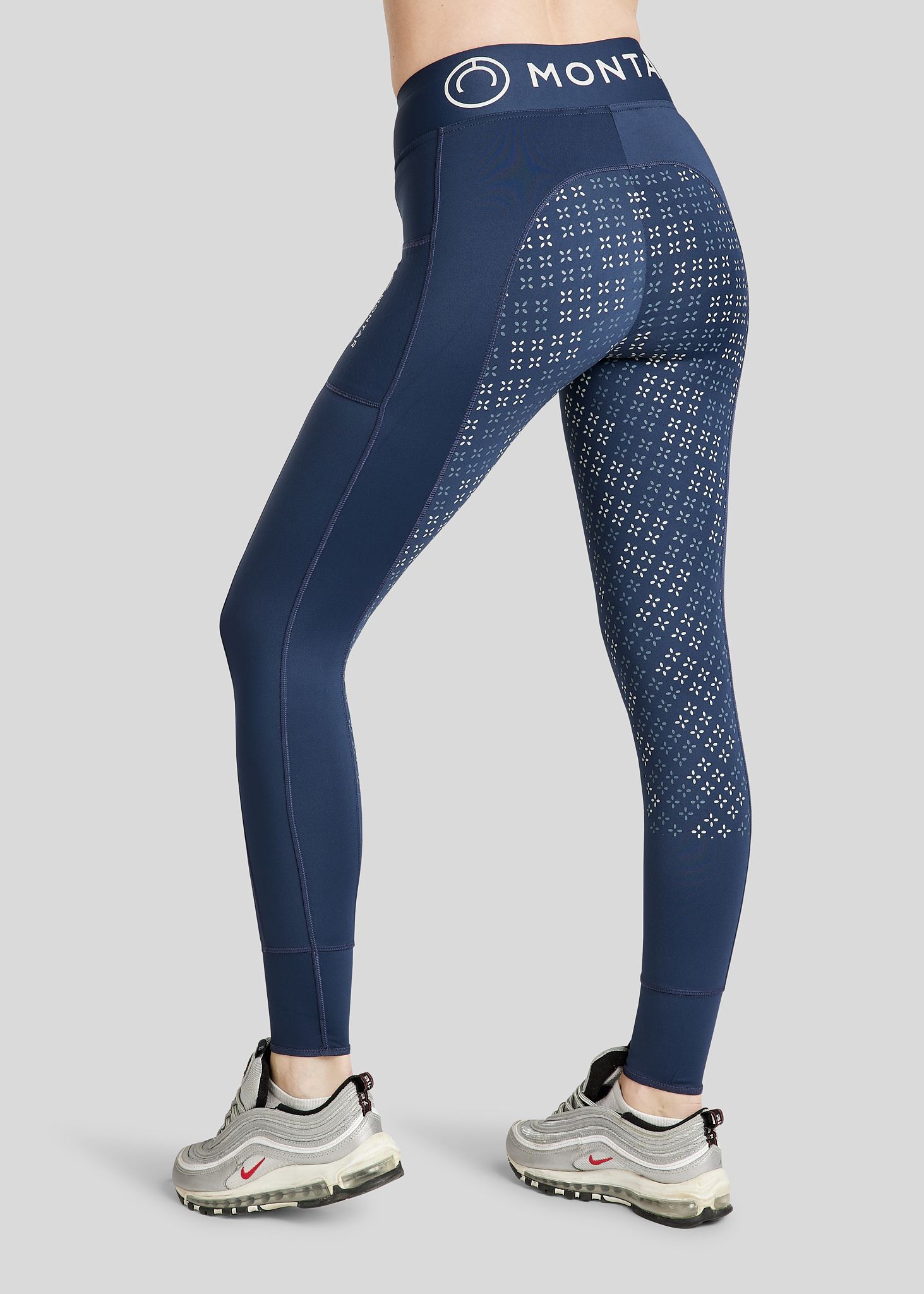 Selena Tights- Fullgrip, Navy 