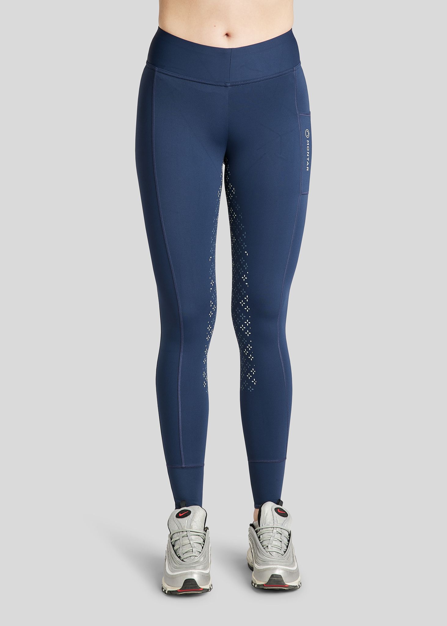 Selena Tights- Fullgrip, Navy 