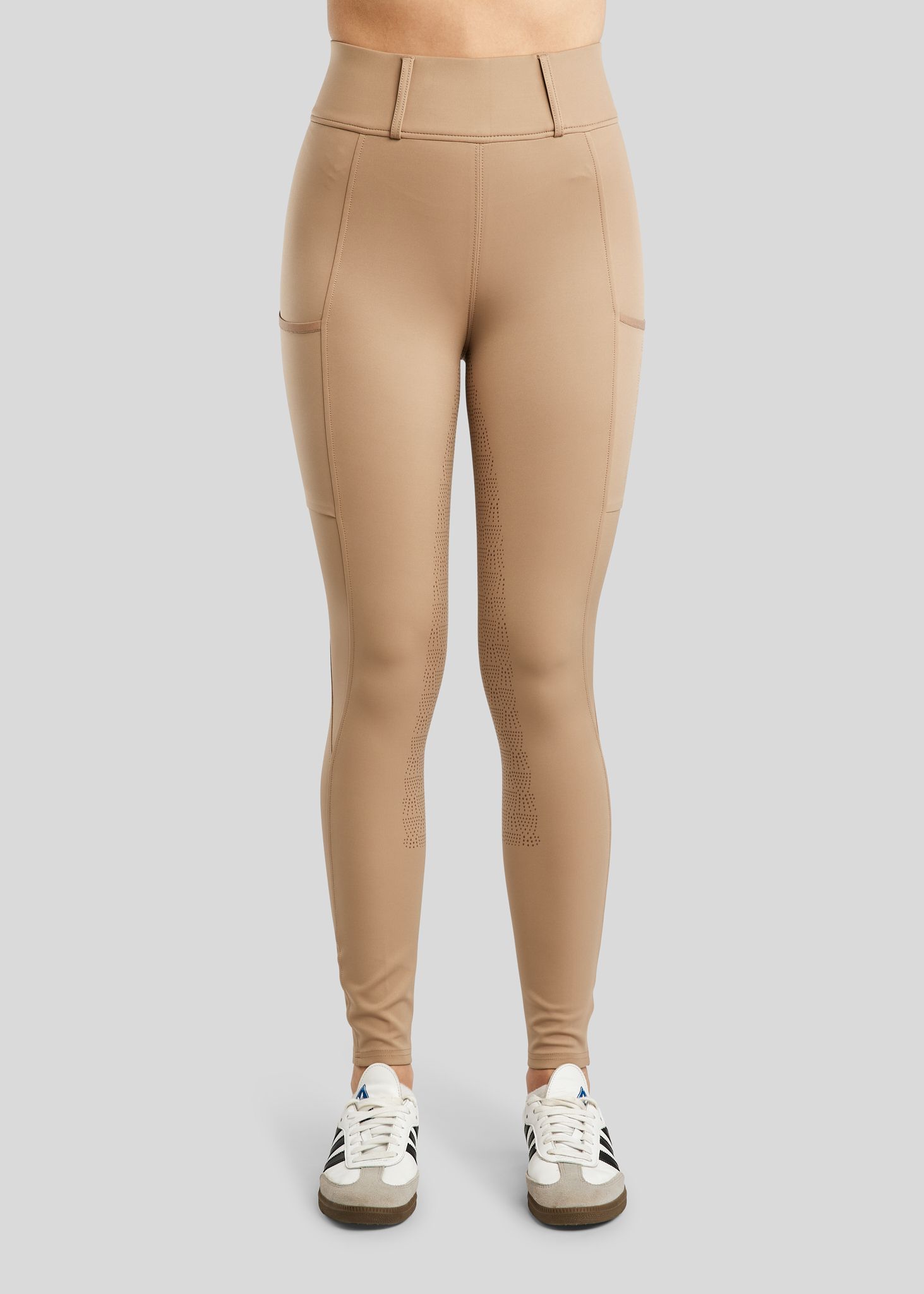 MoElaine Tights w. Lasercut Logo - Fullgrip