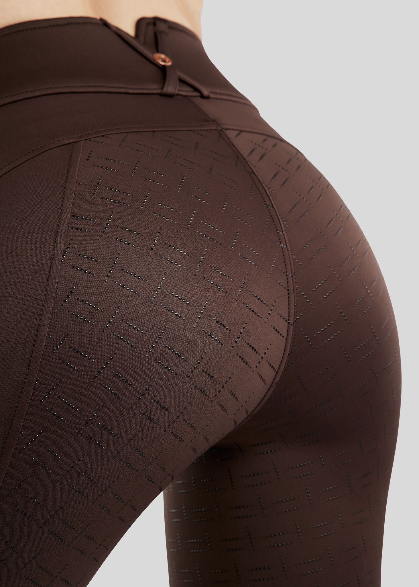 MoGlenda Hybrid Pull On w. Rosegold Caviar Tape - Fuldgrip, Brown 