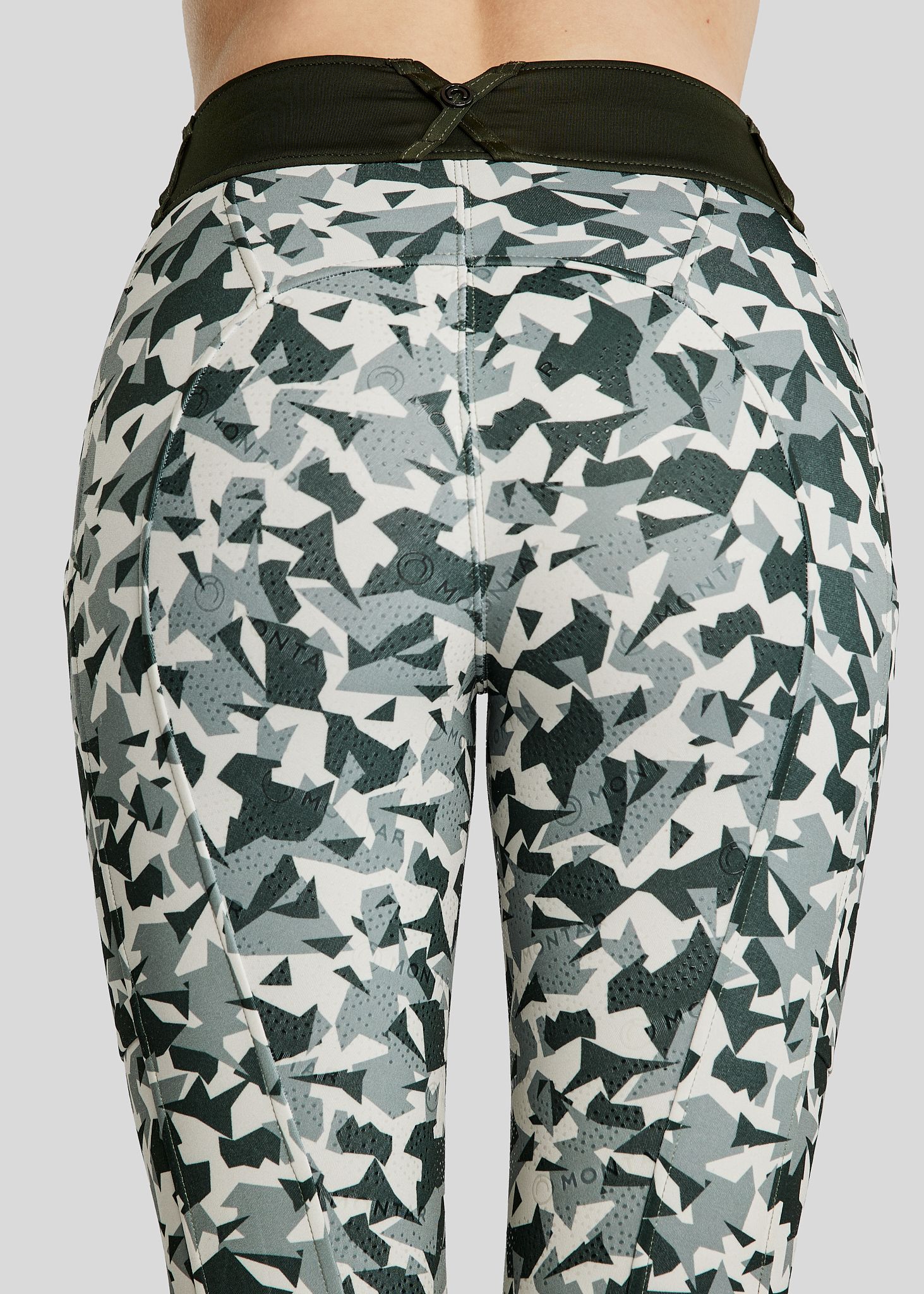 MoCami Allover Printed Hybrid Pull On - Fullgrip, Dusty Green 