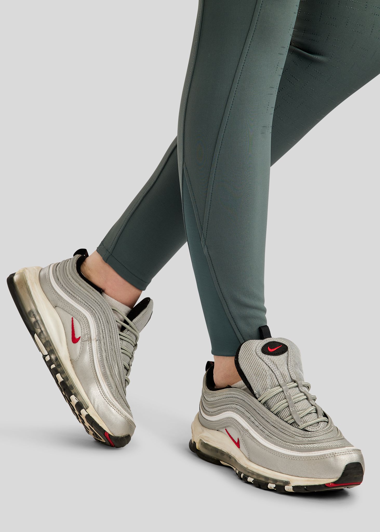 MoLila Breeches w. Champagne Crystal Tape and Champagne Crystals - Fullgrip, Jade