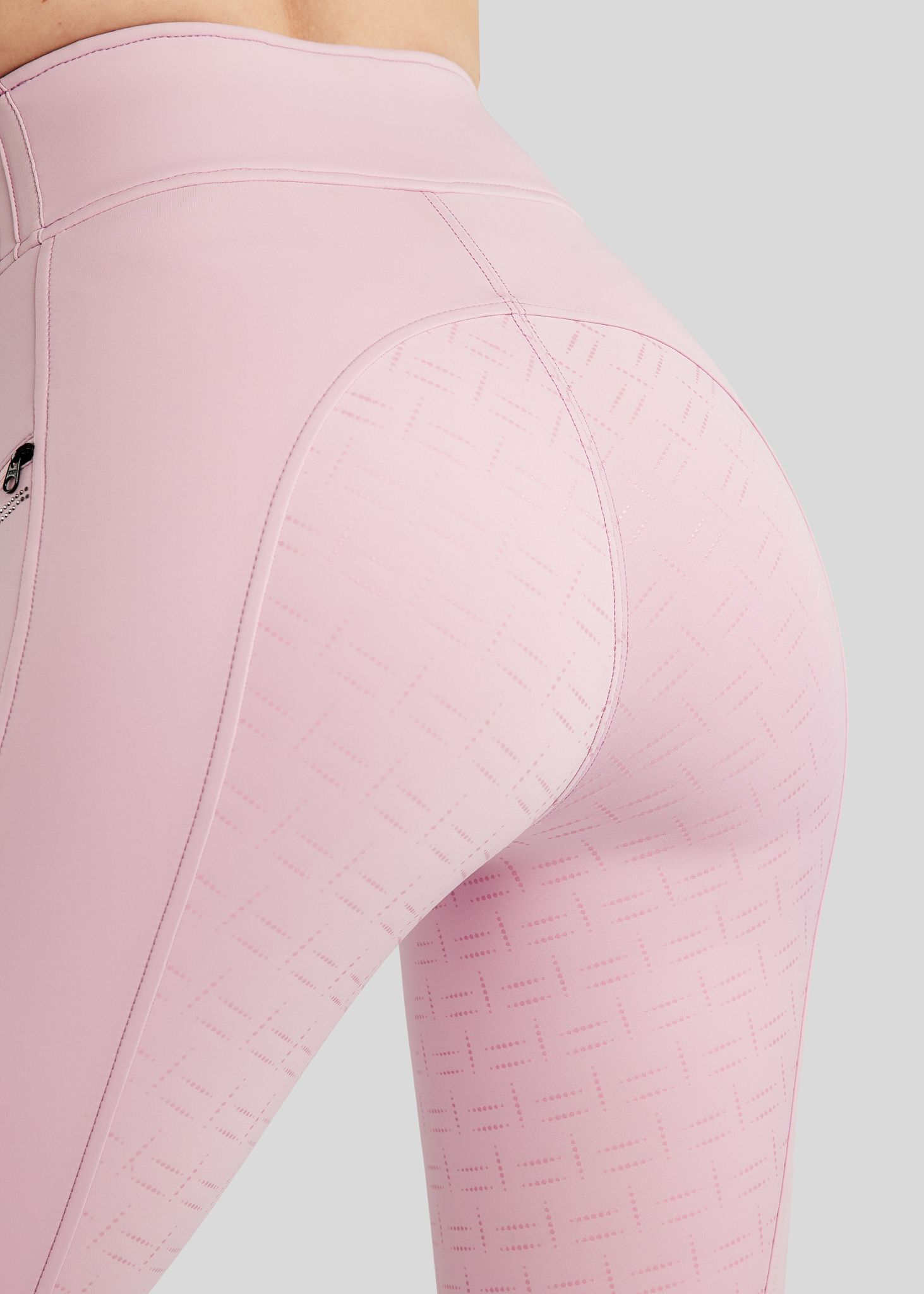 MoPearl Pull On w. Pintucks - Fullgrip, Candy Pink