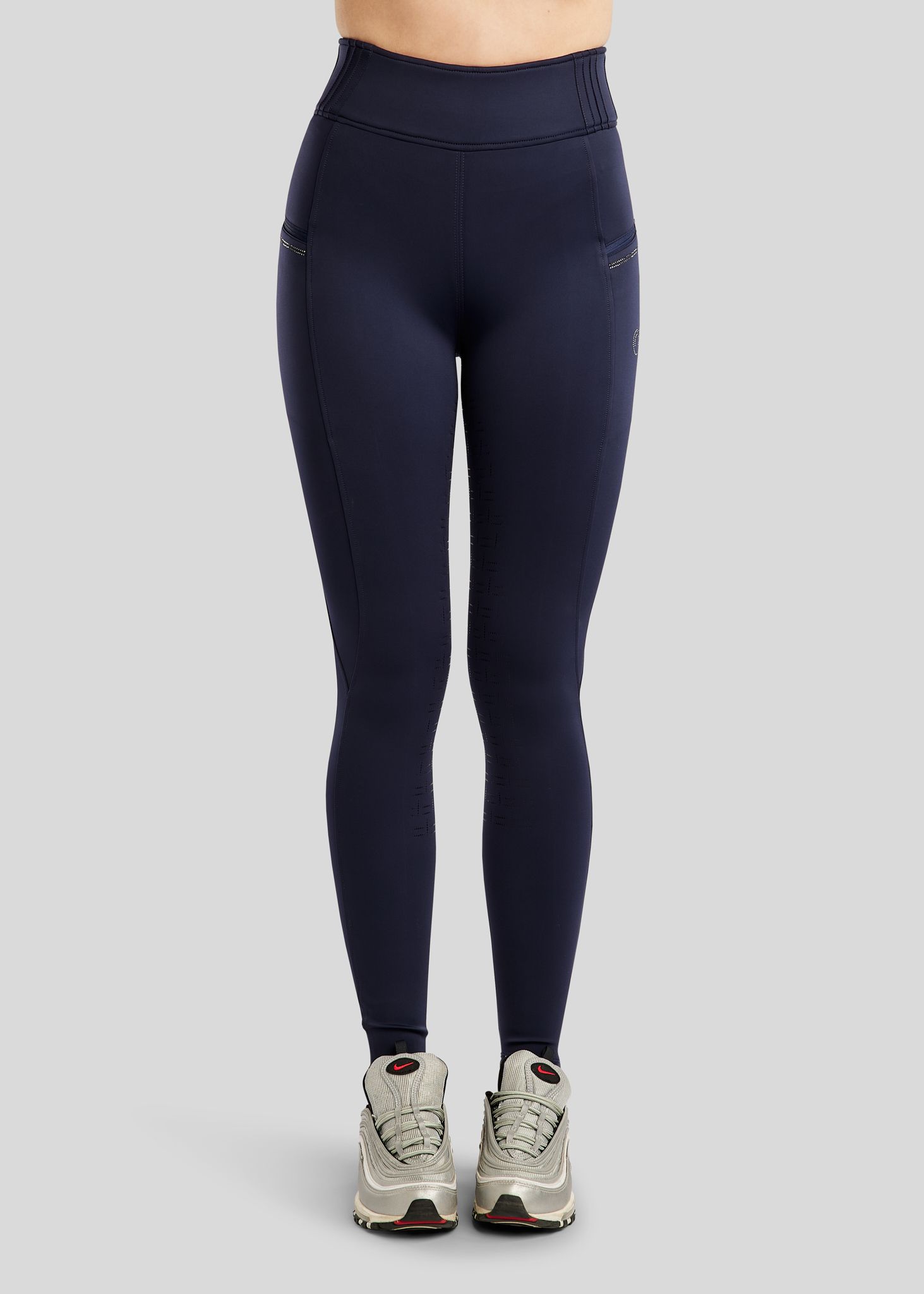 MoPearl Pull On w. Pintucks - Fullgrip, Navy