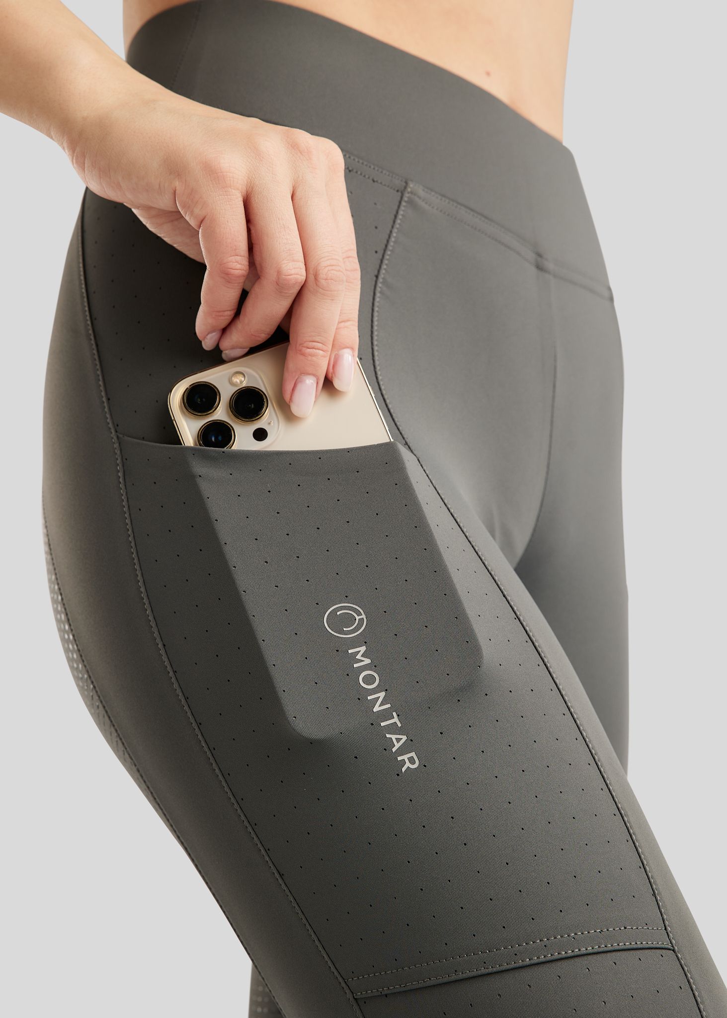 MoPaulina Pull On with Lasercut - Fullgrip, Grey