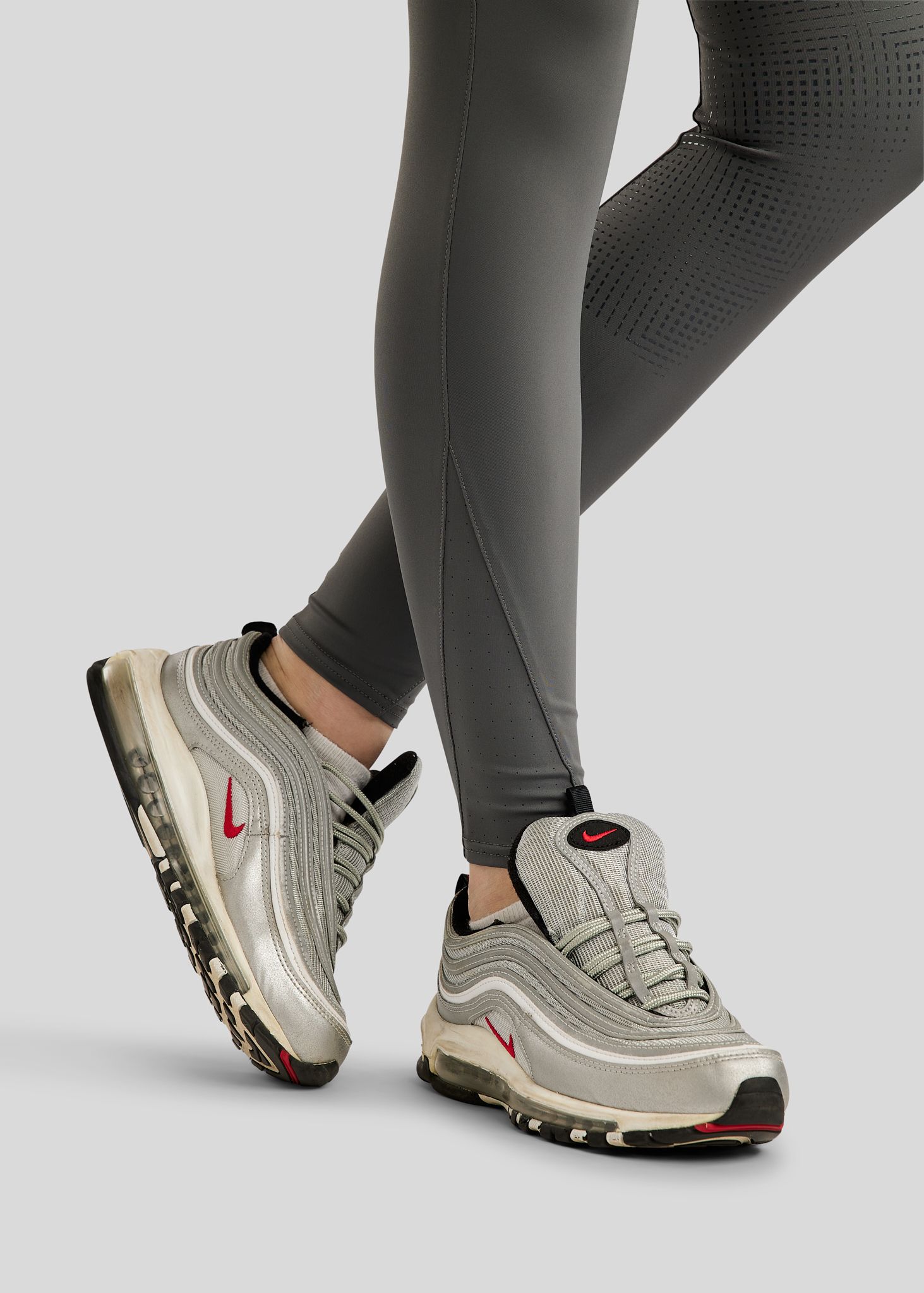 MoPaulina Pull On with Lasercut - Fullgrip, Grey