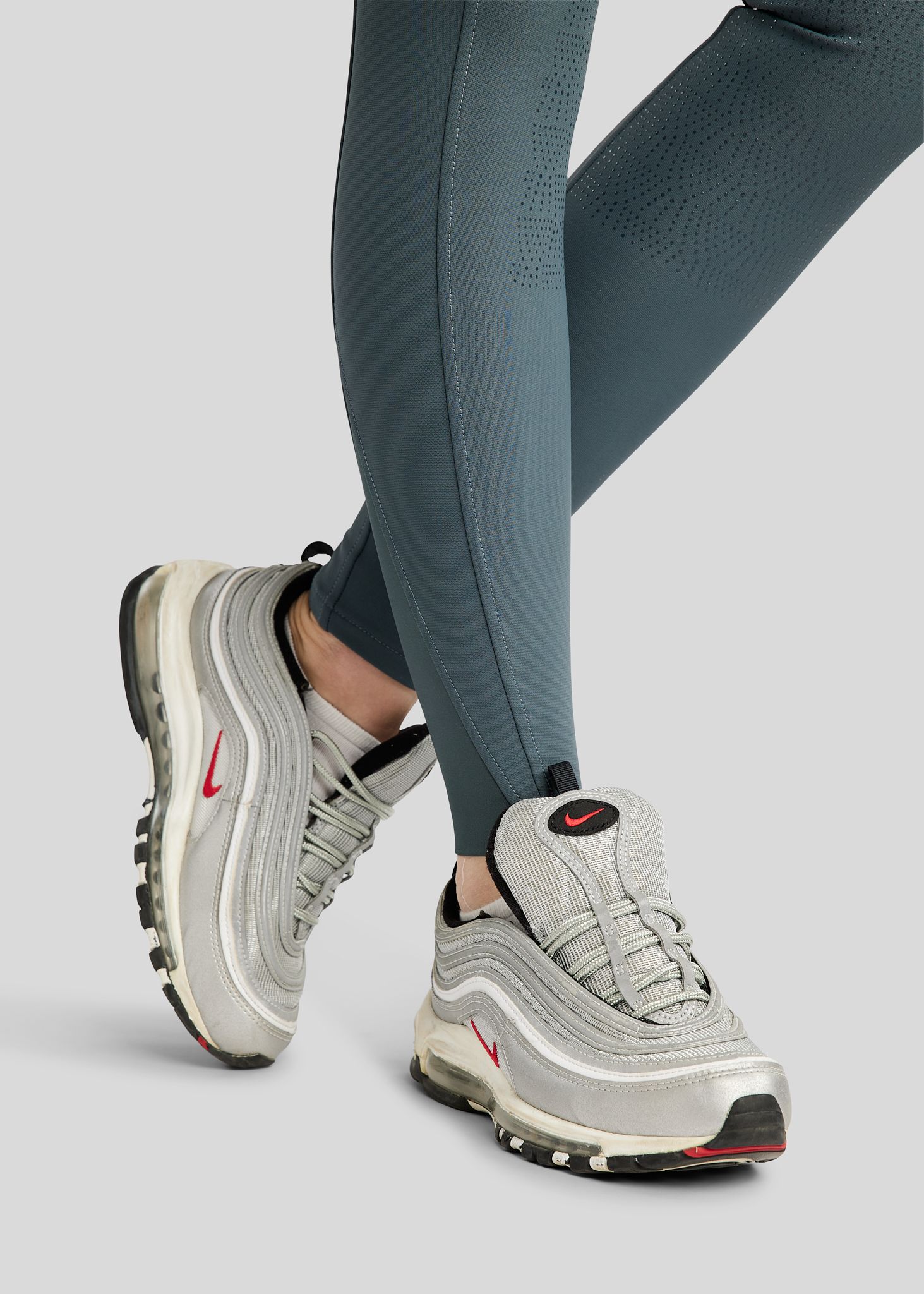 MoPhilipa Breeches w. Champagne Logo - Fullgrip, Dark Slate 