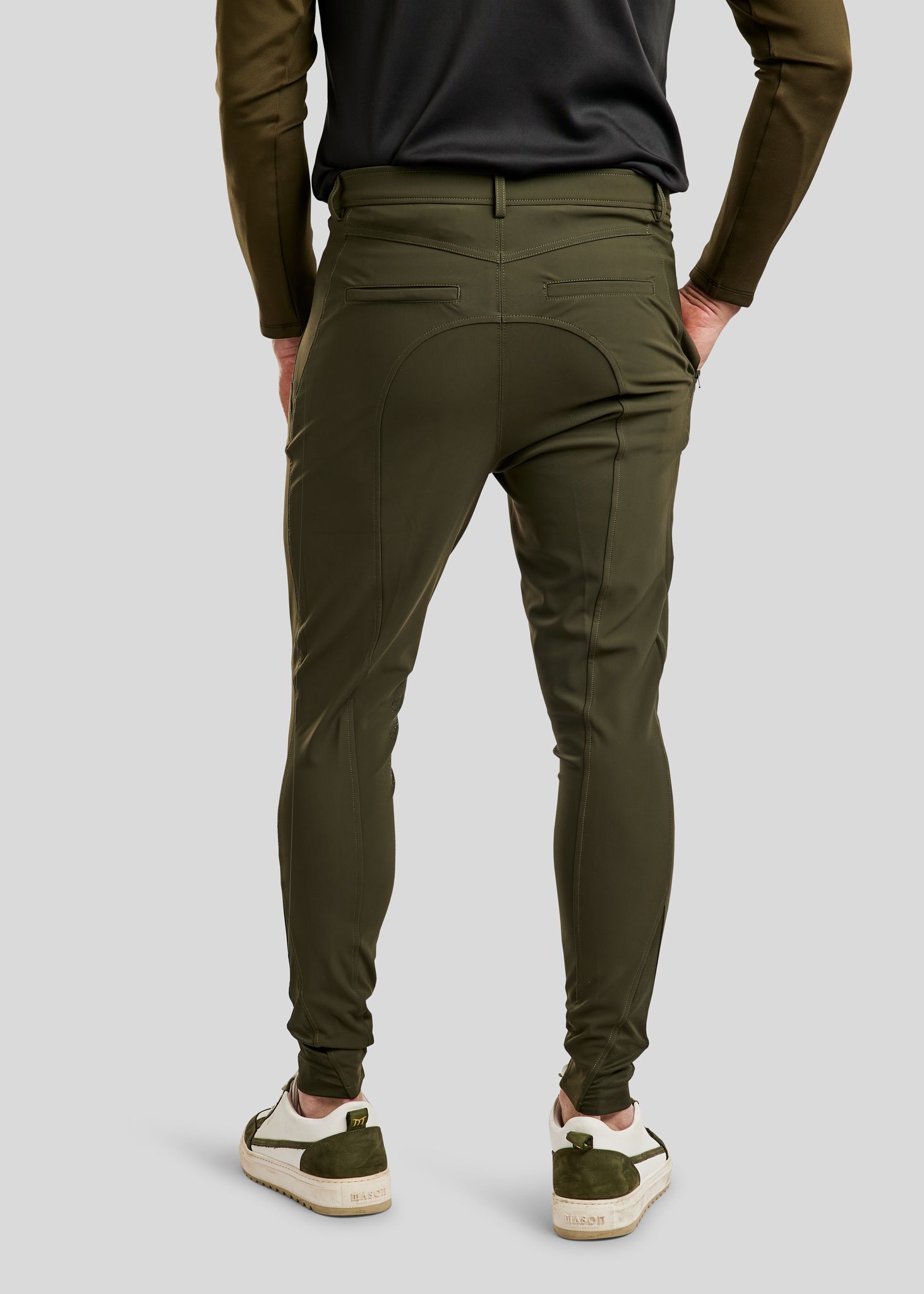 MoBen Mens Breeches Olive K/G