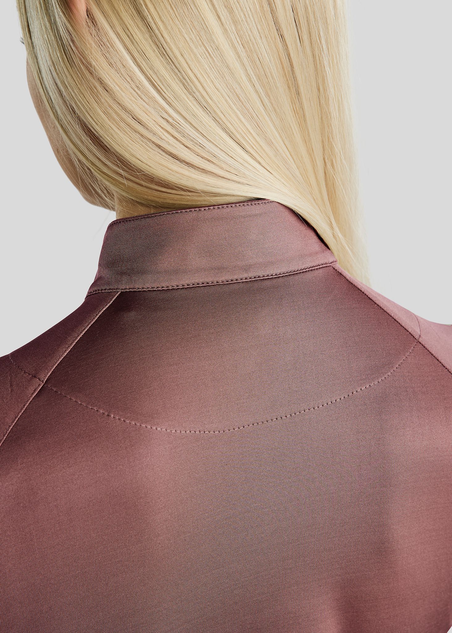 MoErica Langærmet Termo Polo - Dusty Rose