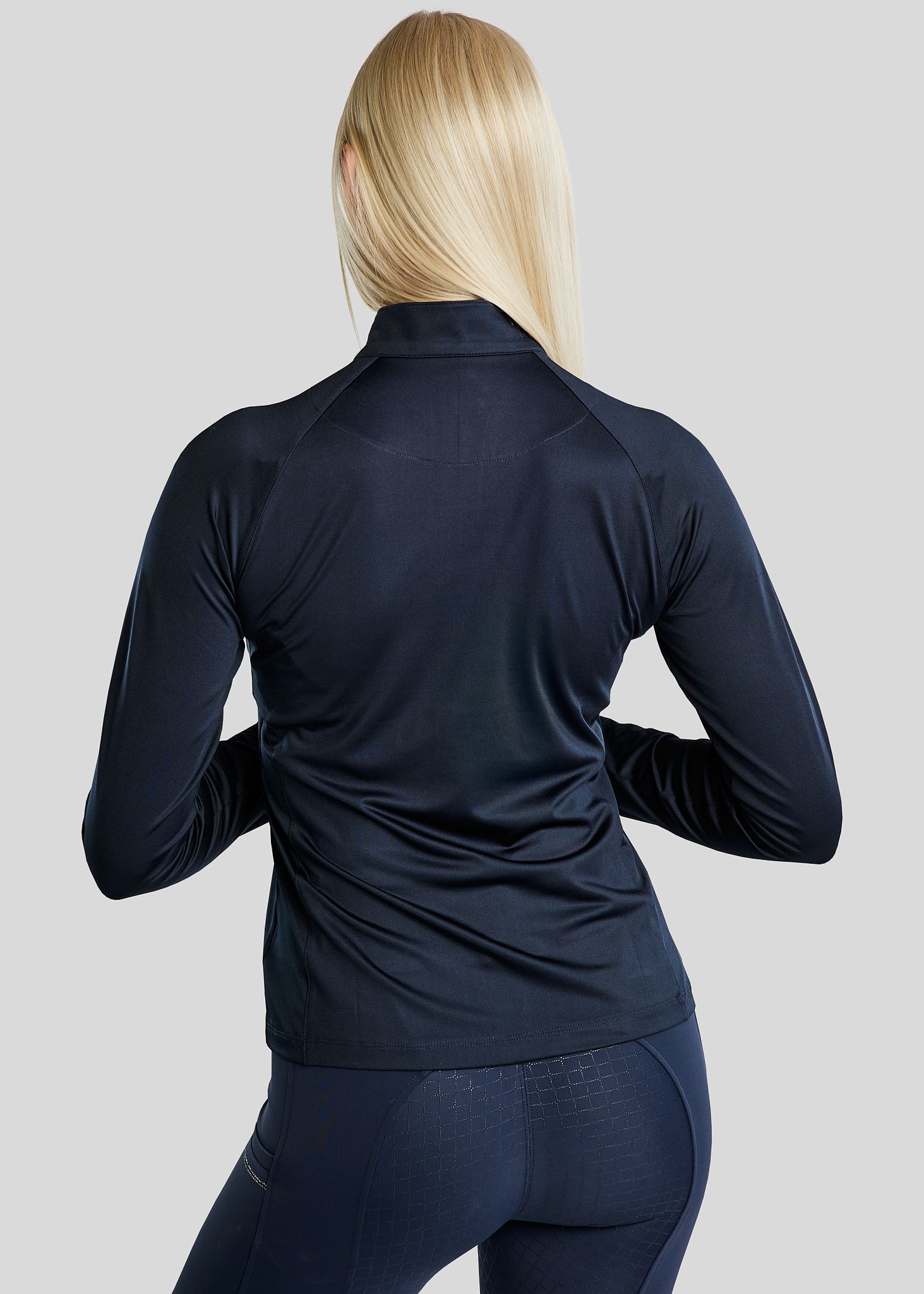 MoErica Langærmet Termo Polo - Navy