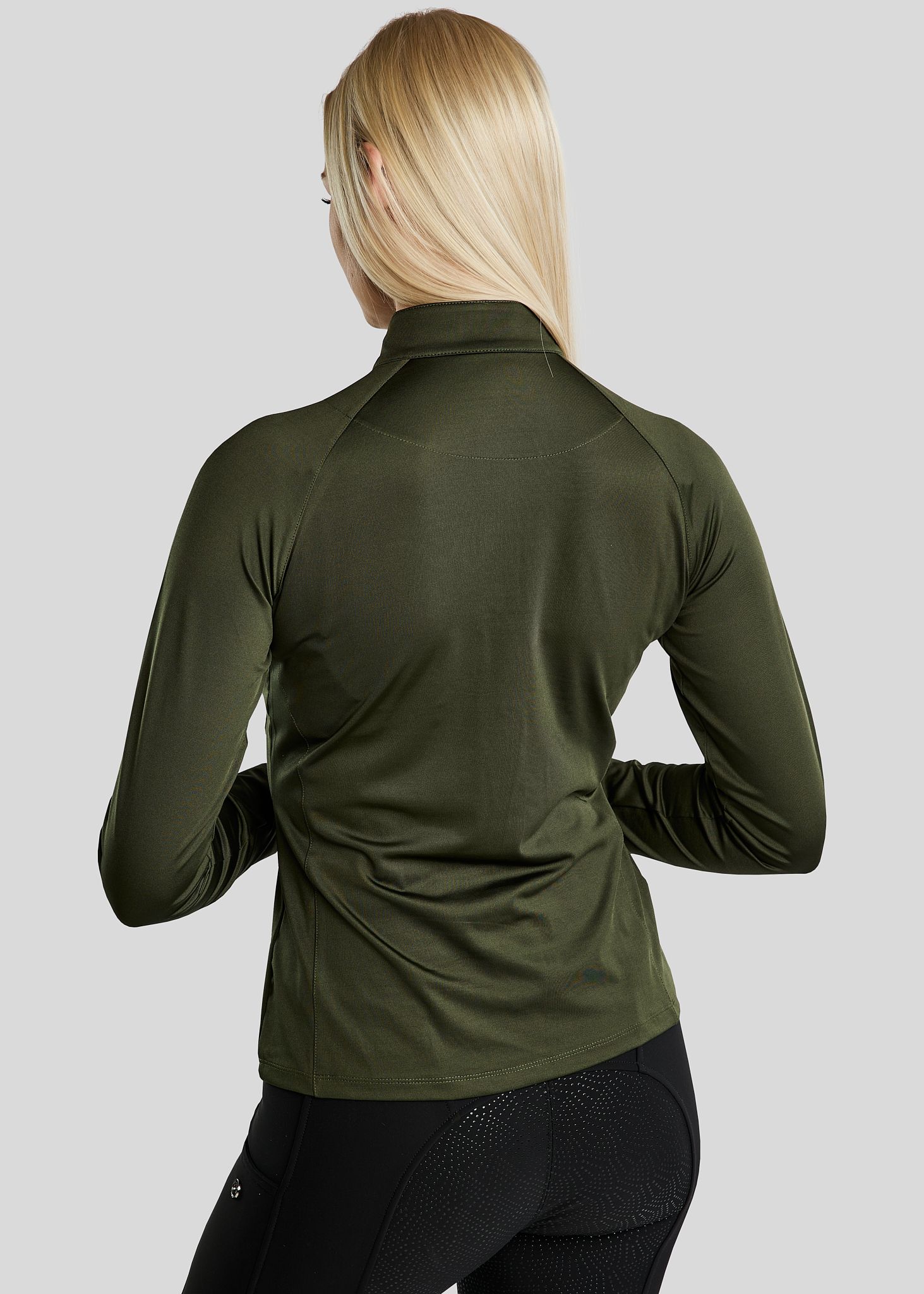 MoErica Langærmet Termo Polo - Olive 