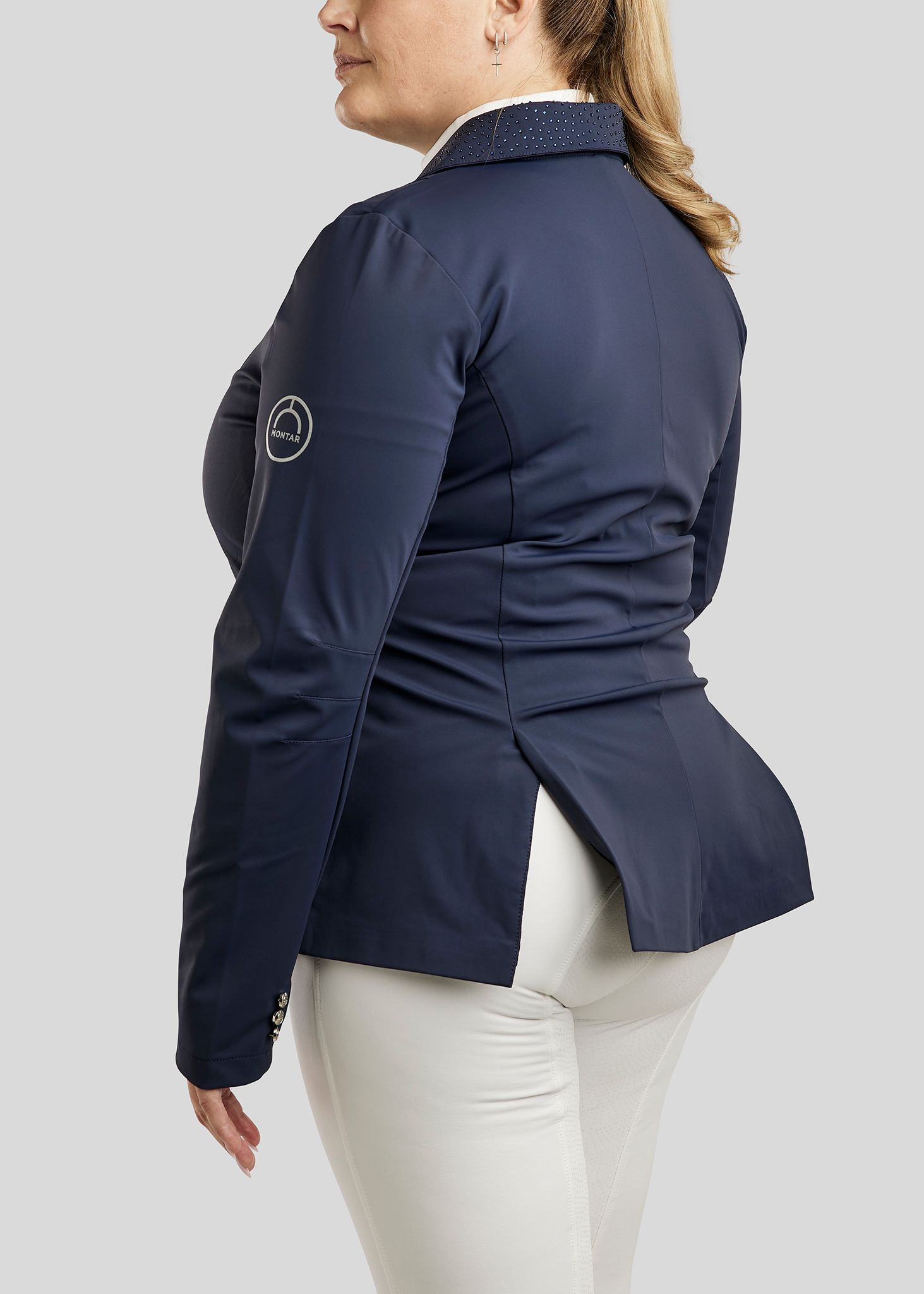 CURVE Bonnie Competition Jacket w. Crystals - Navy 