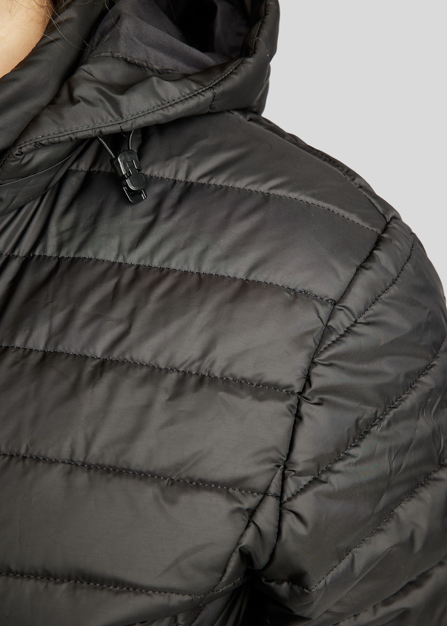 CURVE MoKately Short Quilted Jacket - Black 