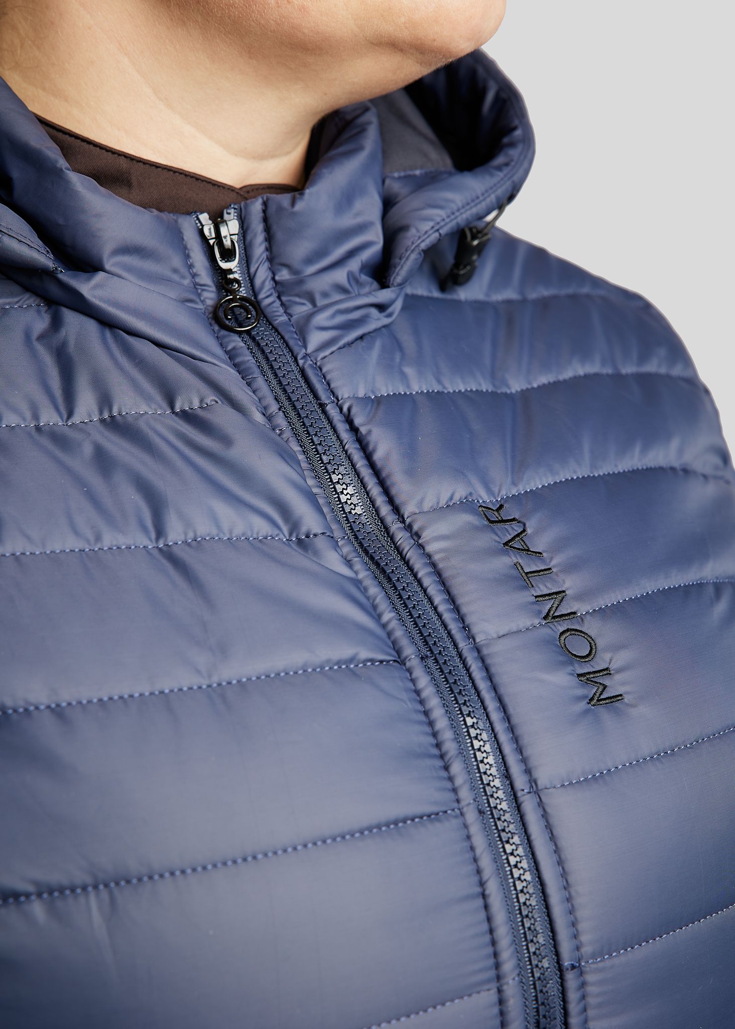 CURVE MoKately Short Quilted Jacket - Navy 