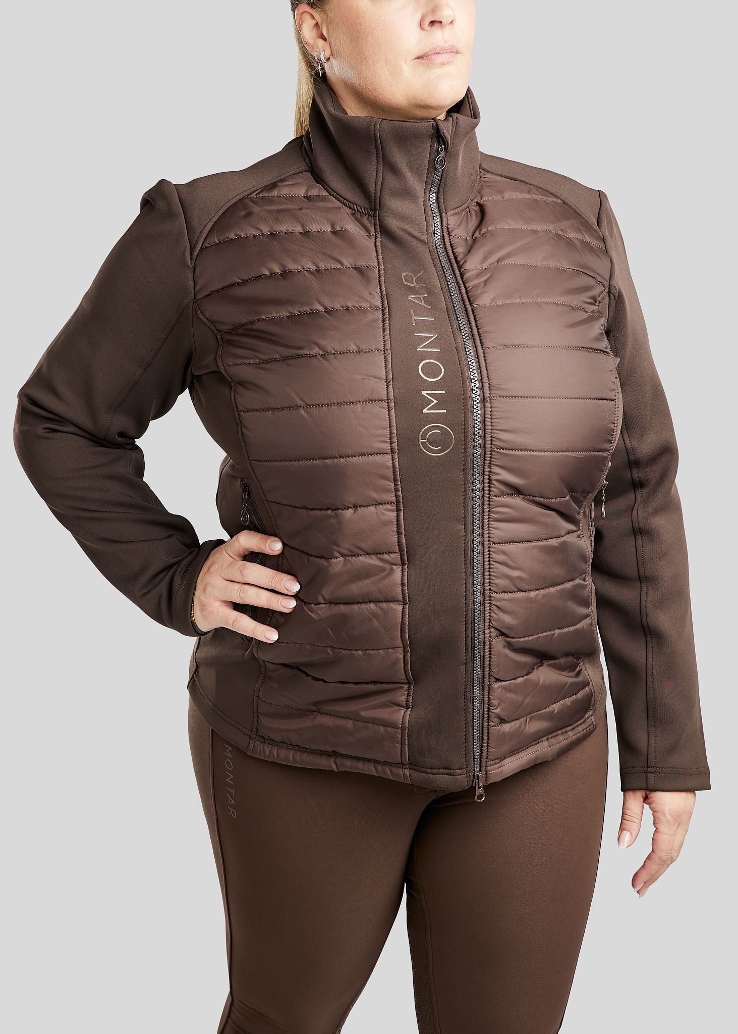 CURVE Emma Softshell Jacket - Brown 