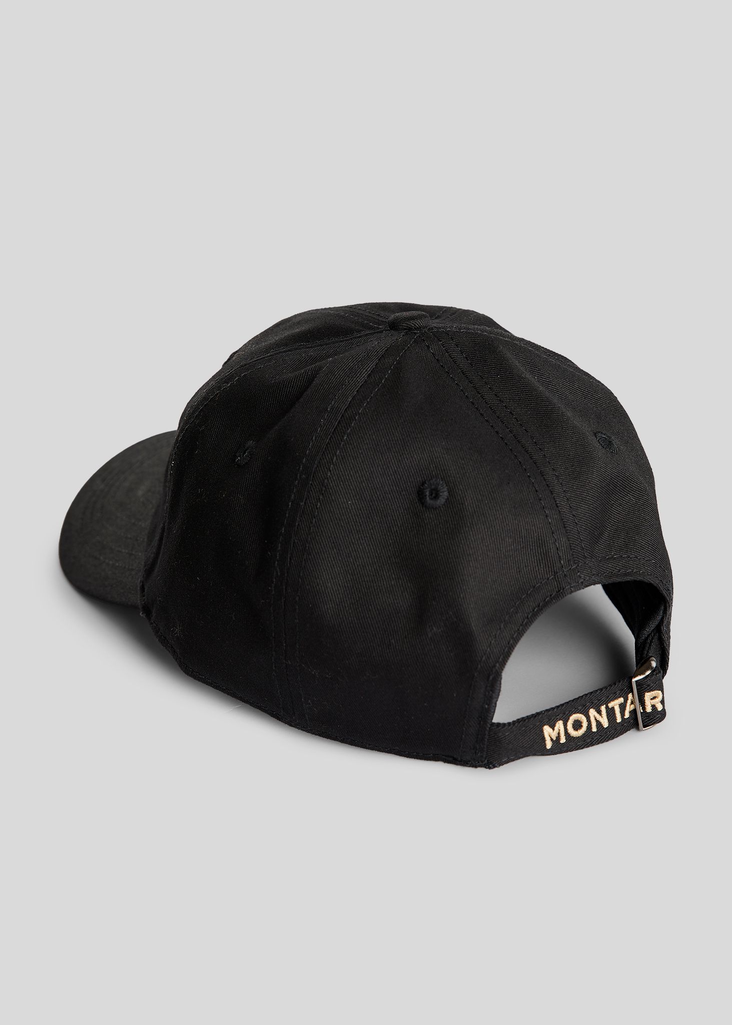 Cap w. Beige Crystal Logo - Black