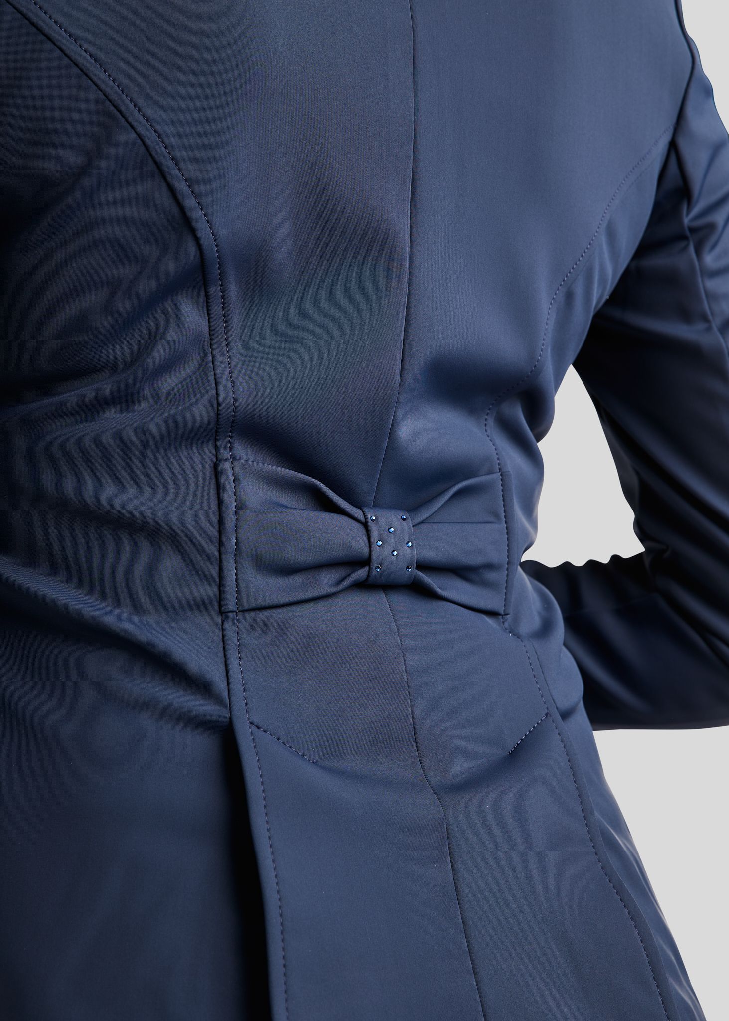 Short dressage navy tail coat