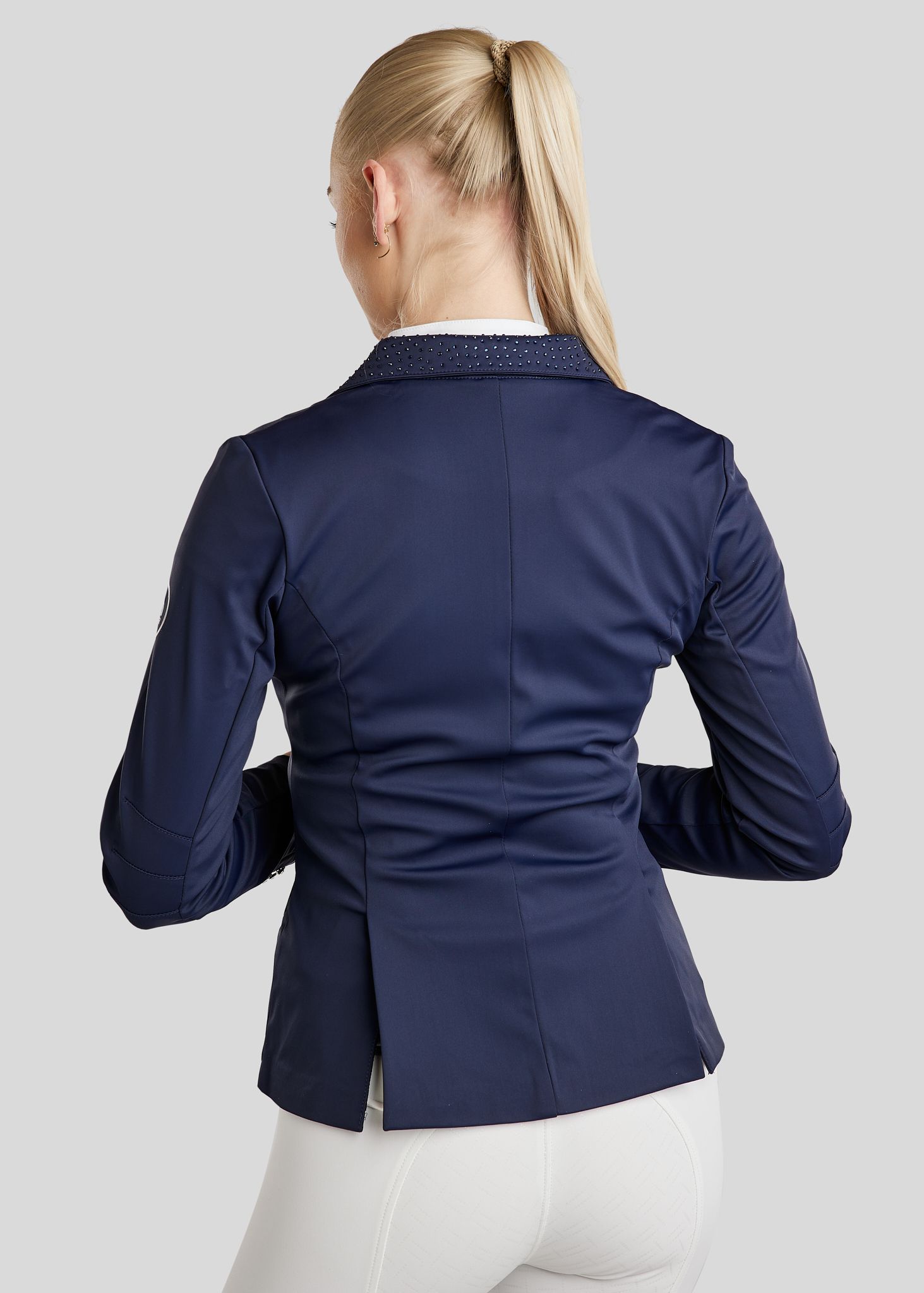 Bonnie Competition Jacket w. Crystals - Navy 