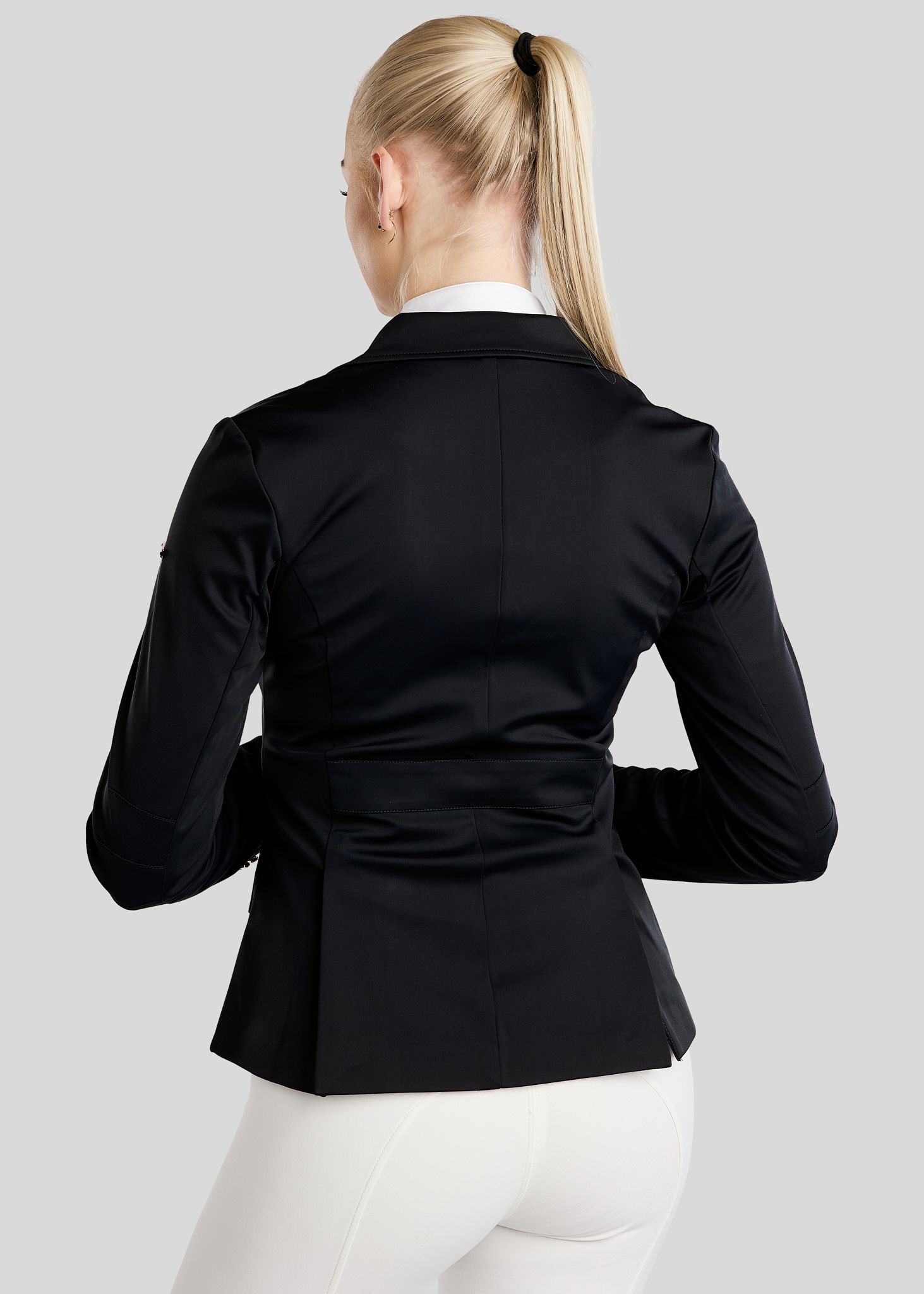 MoGlenda Softshell Competition Jacket w. Rosegold Caviar Tape - Black 