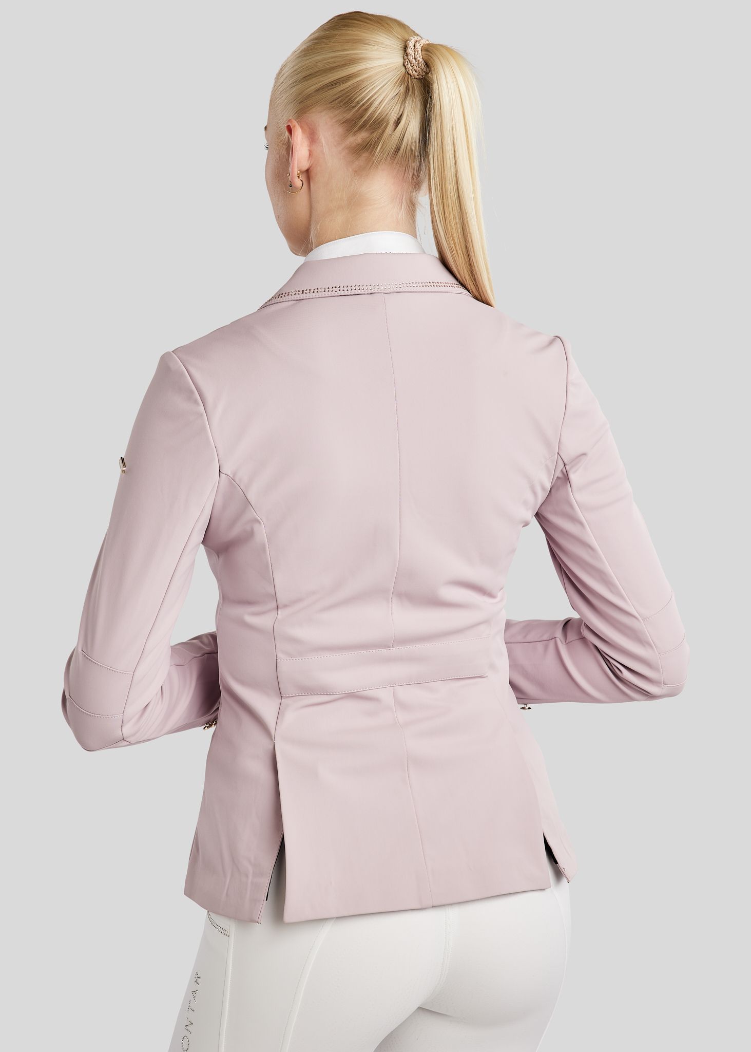 MoEverlisa Competition Jacket w. Champagne Crystals - Cheeky Pink 