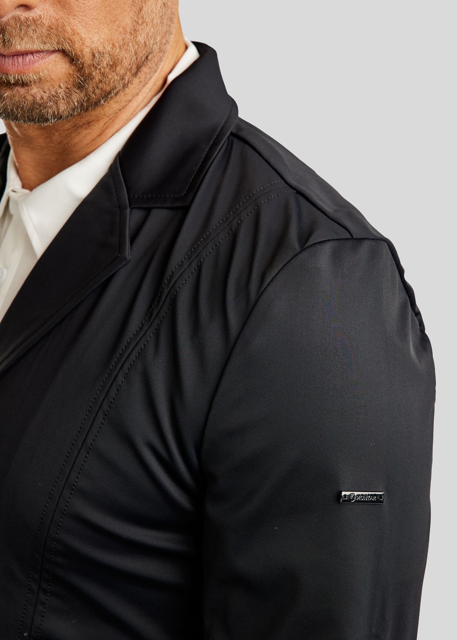 MoJoe Mens Competition Jacket w. Gun Metal Details - Black 