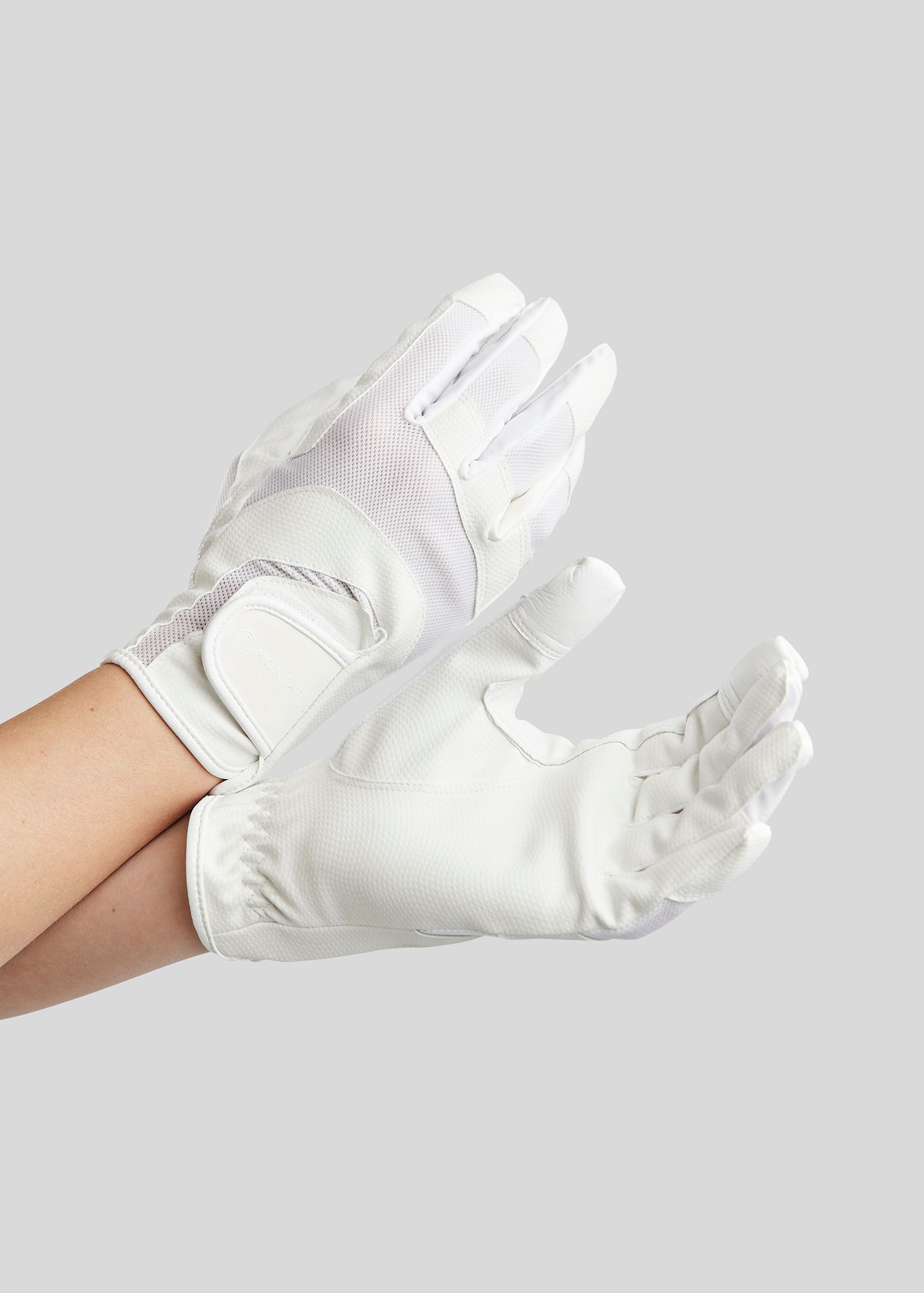 2nd Skin Tech Mesh Gloves w. Touch - White 