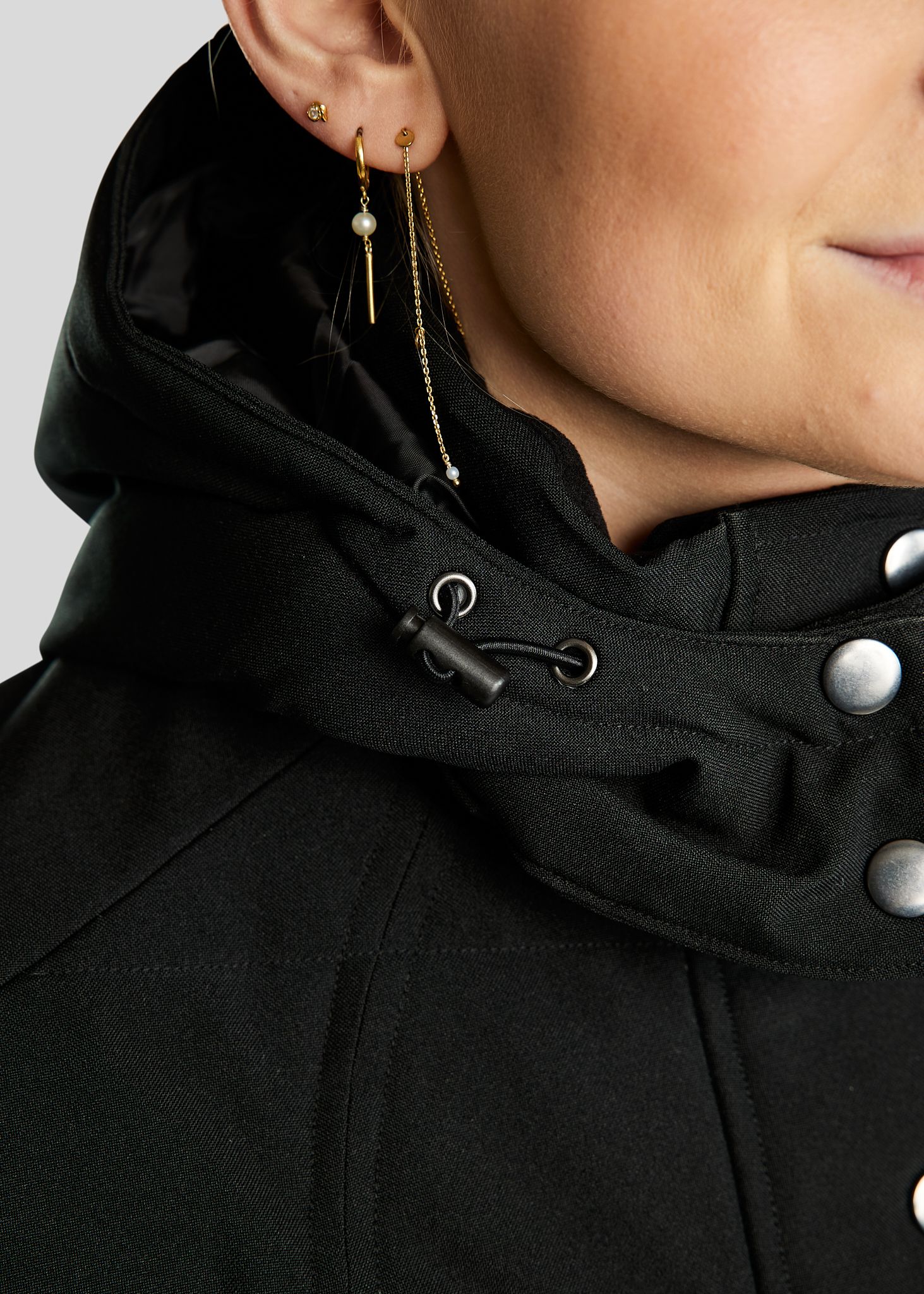 Dicte Extralong Jacket - Black