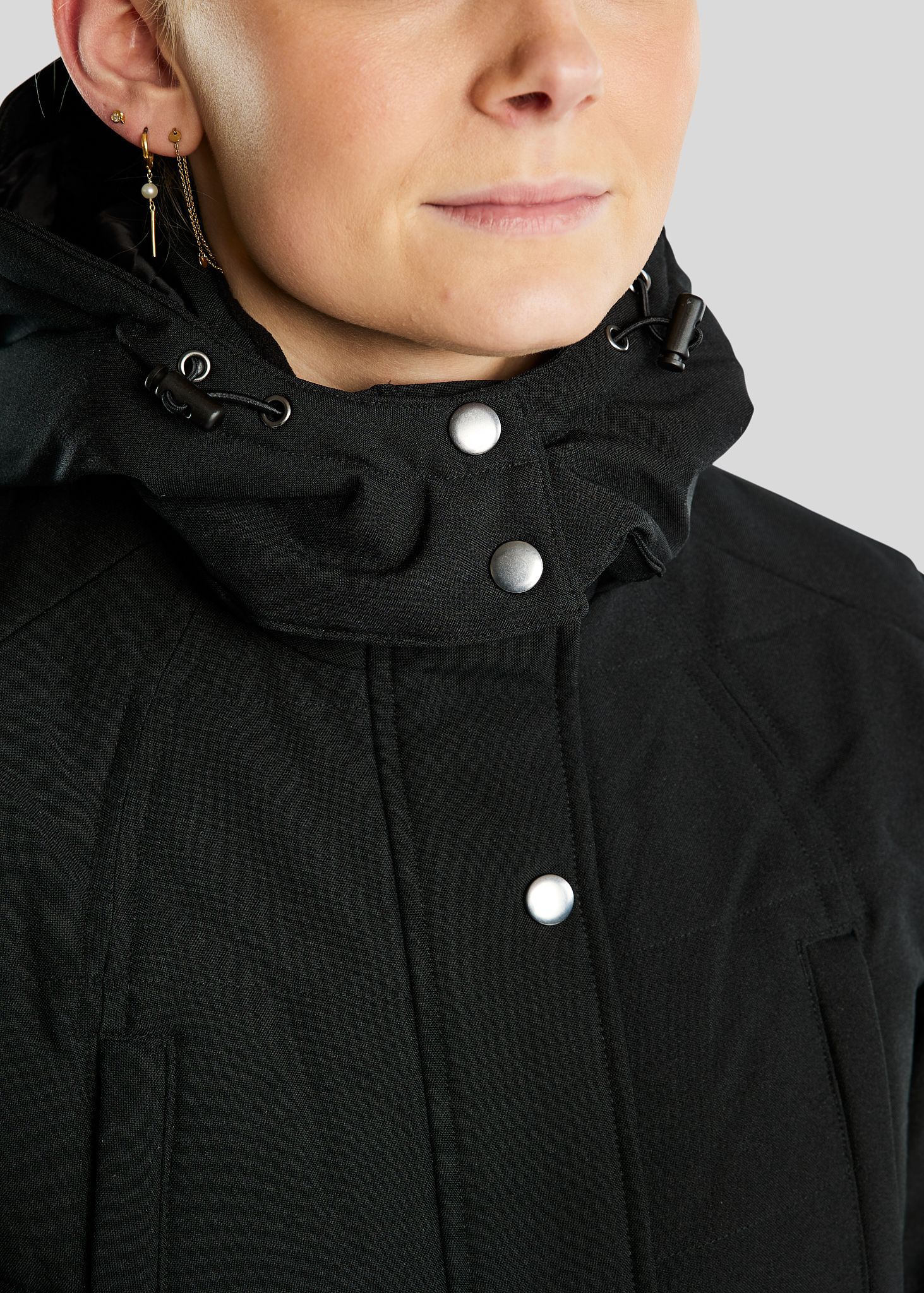 Dicte Extralong Jacket - Black