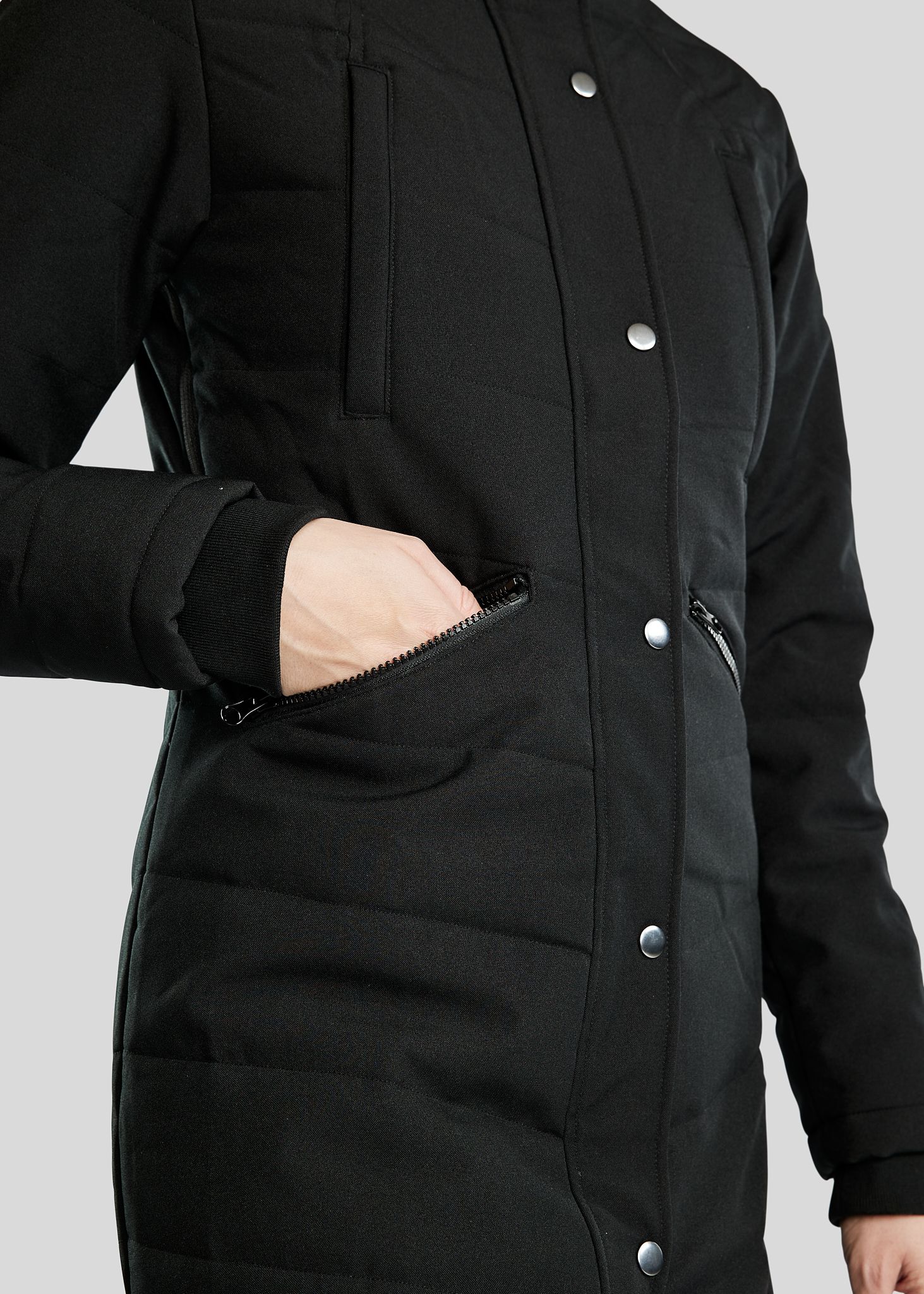 Dicte Extralong Jacket - Black