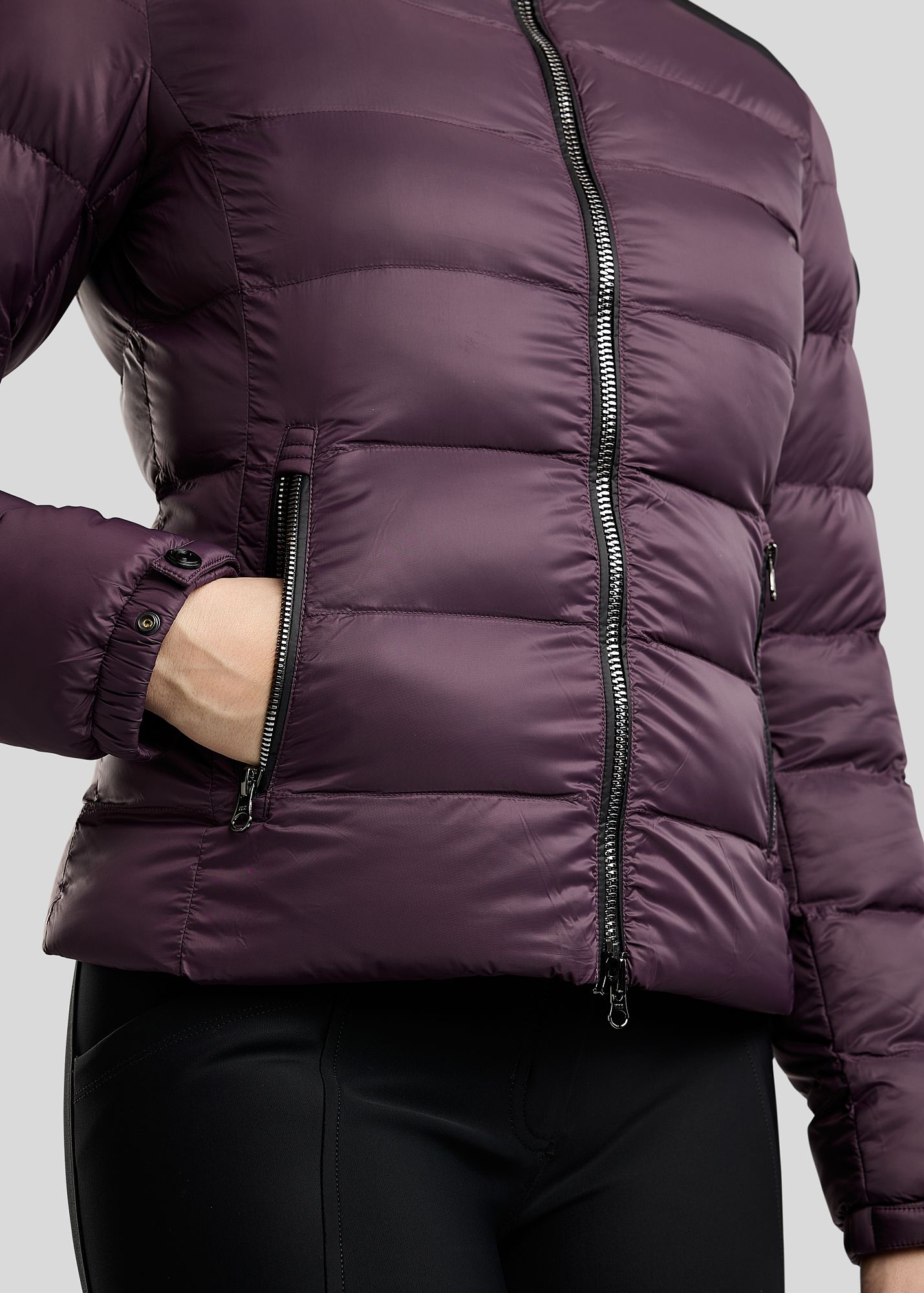 MoAthena REFINED Short Jacket - Fig