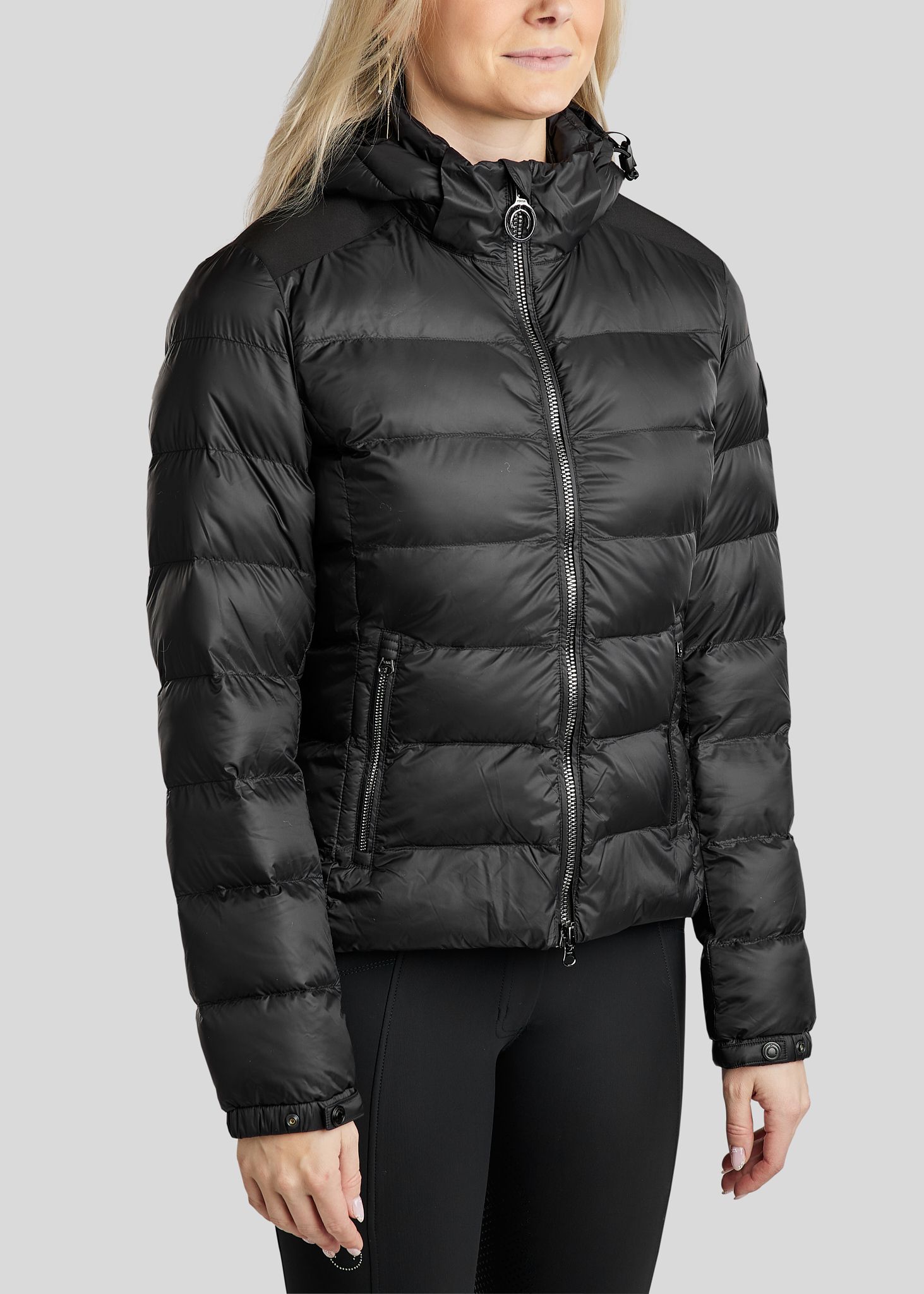 MoAthena REFINED Short Jacket - Black 