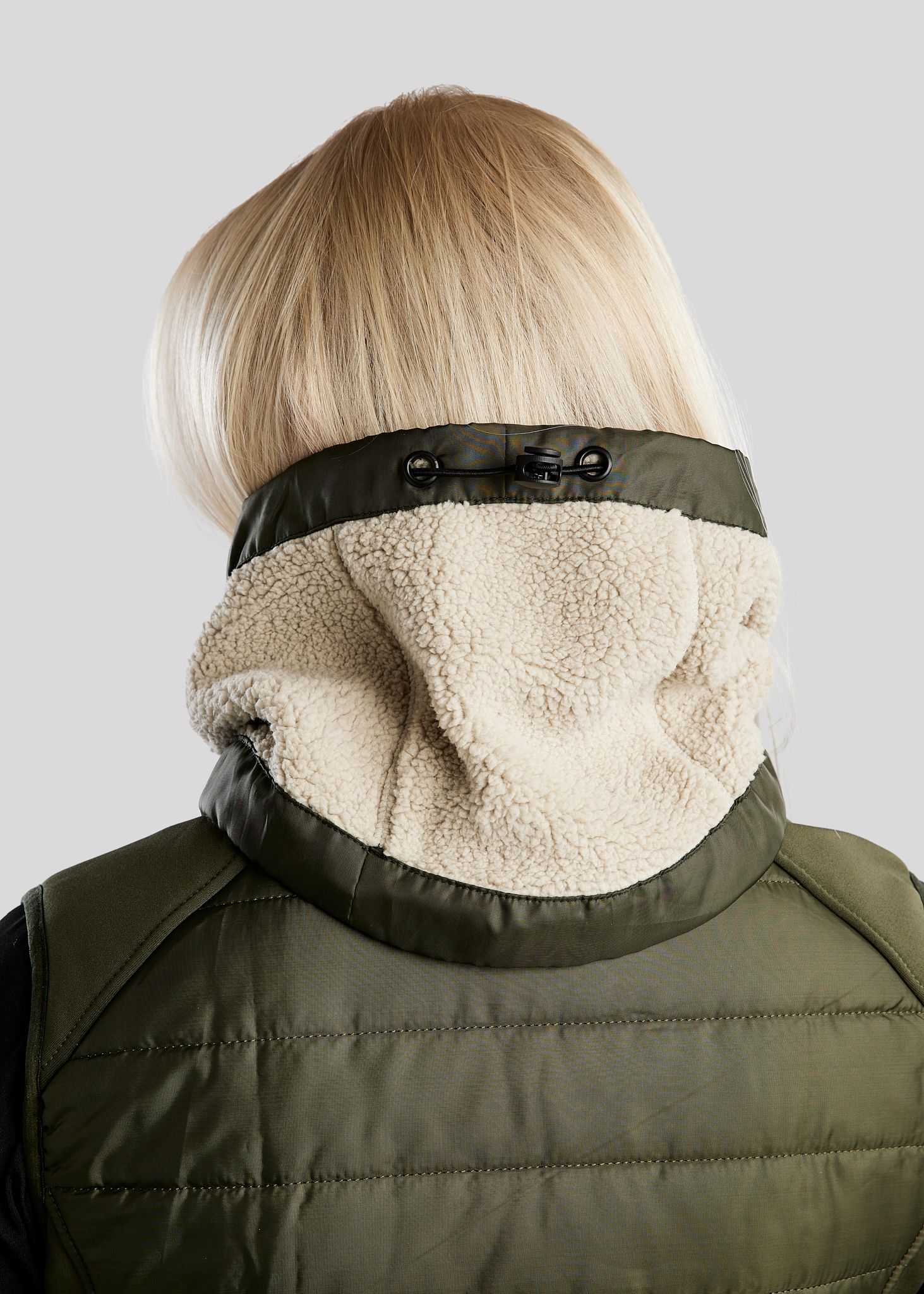 MoEbba Teddy Collar - New Olive 