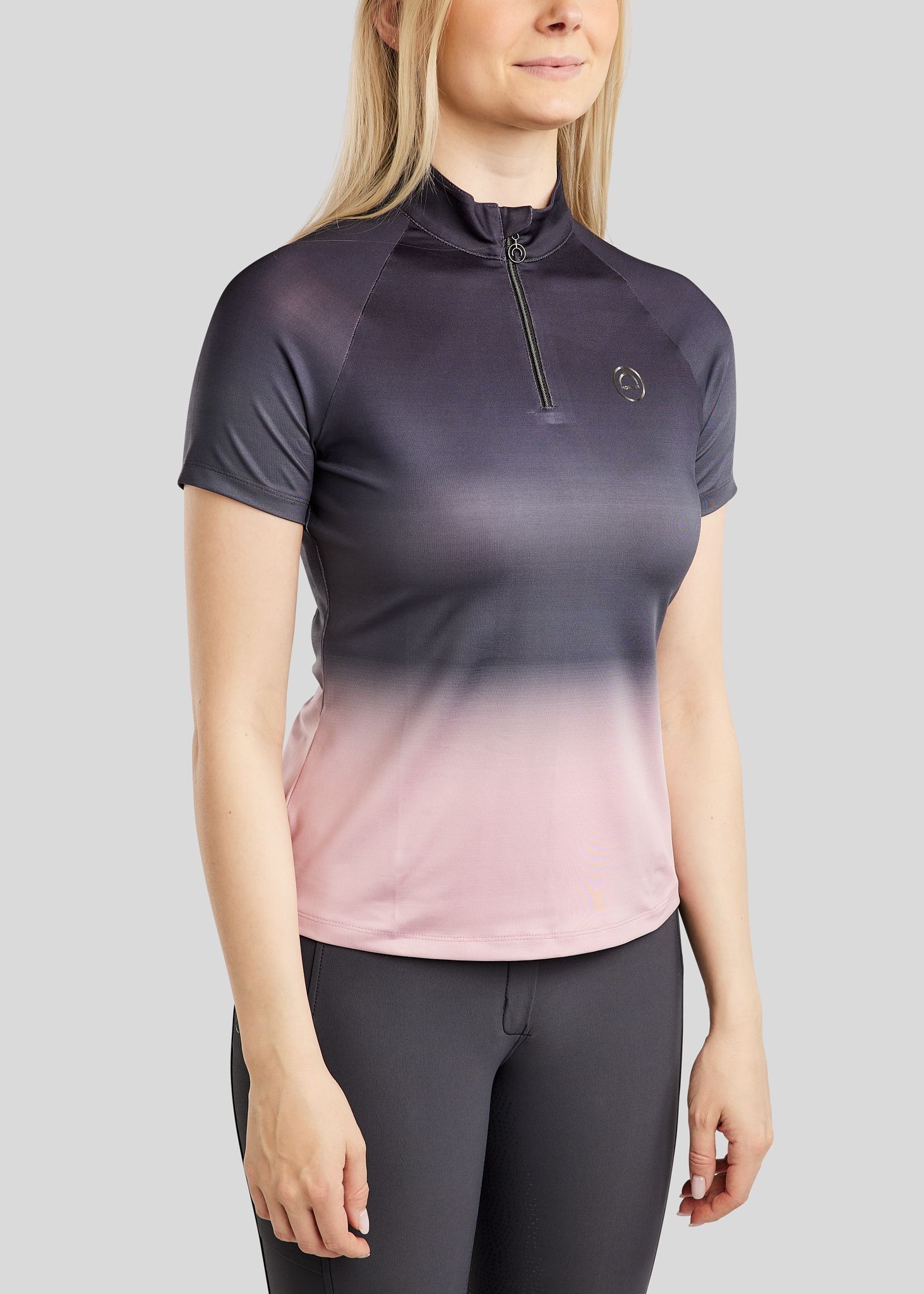 MoGrace Allover Printed Grading Color - Candy Pink