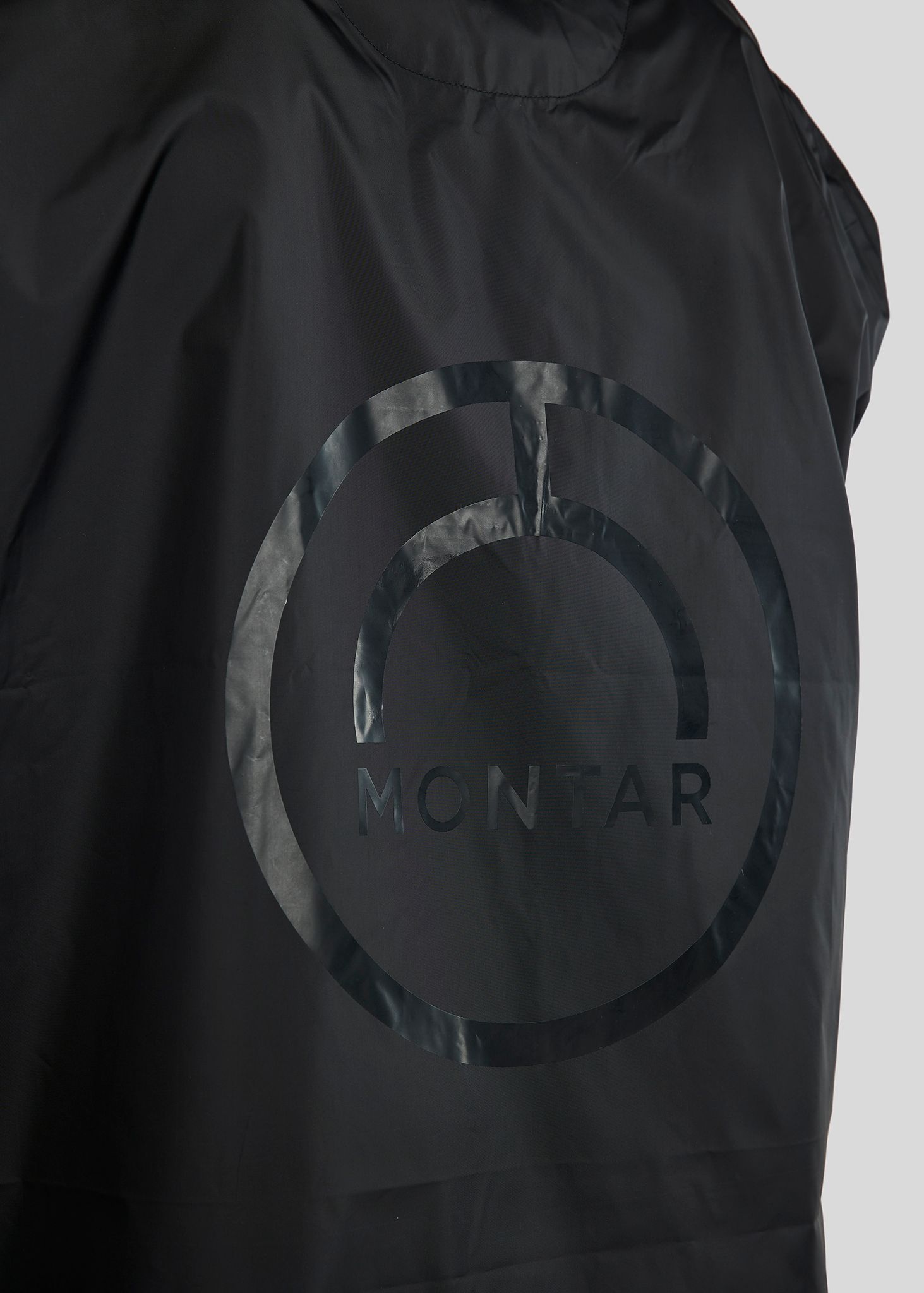 MoRianne Rain Jacket w. Black Logo - Black