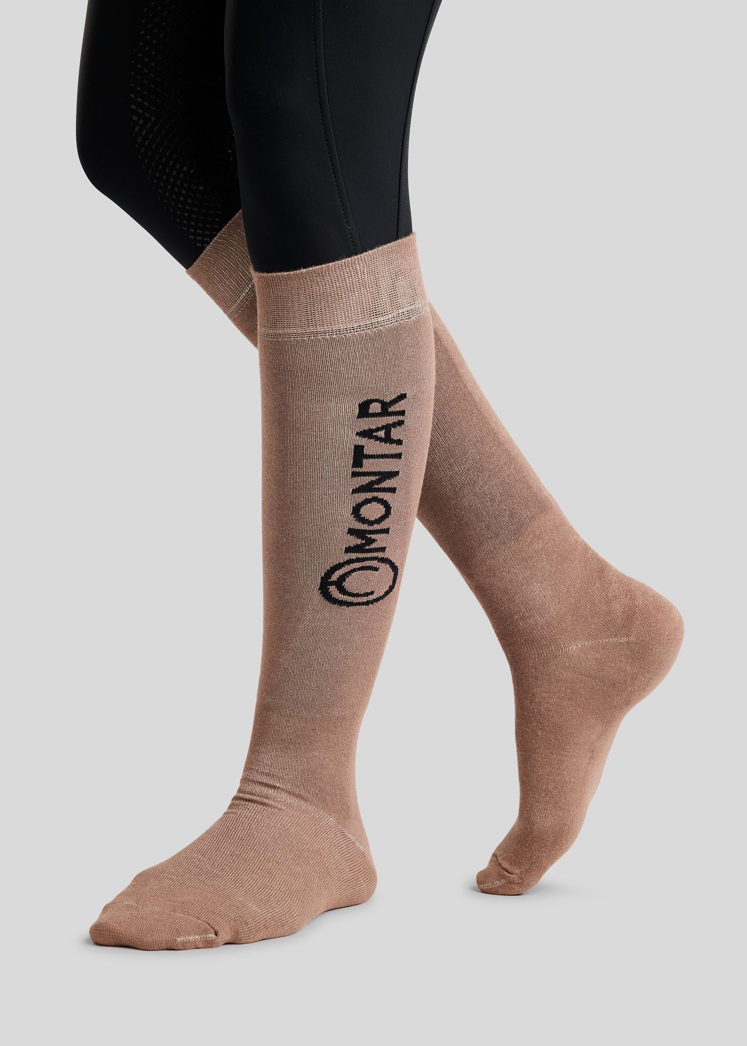 Bamboo Socks w. logo - Dusty Rose 