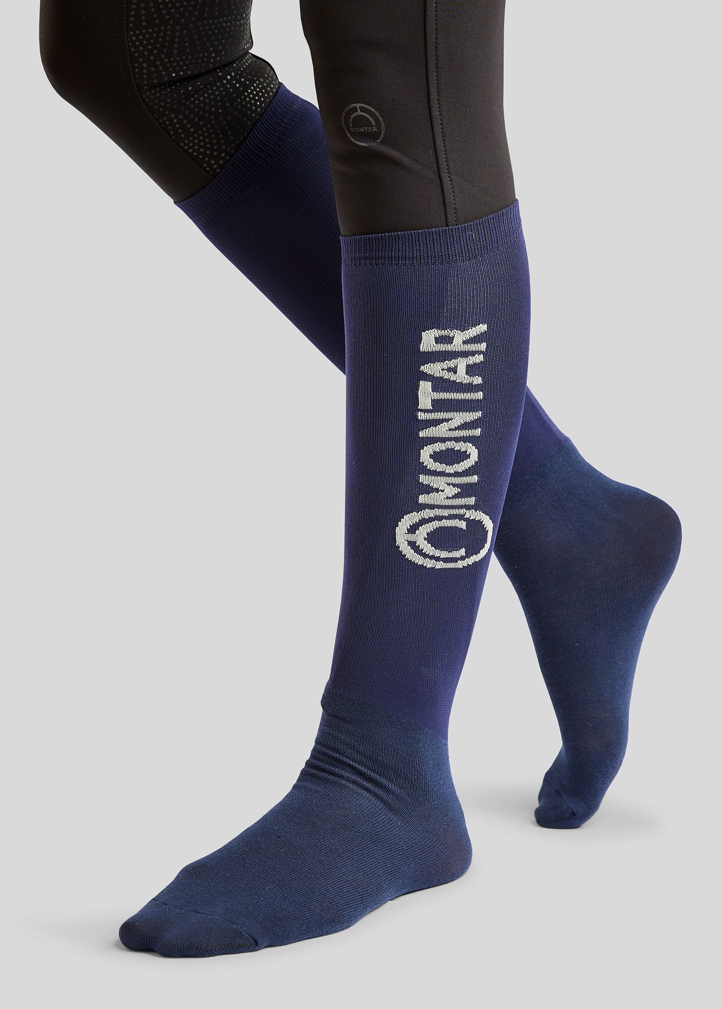 Nylon Socks High 3-Pack - Navy 