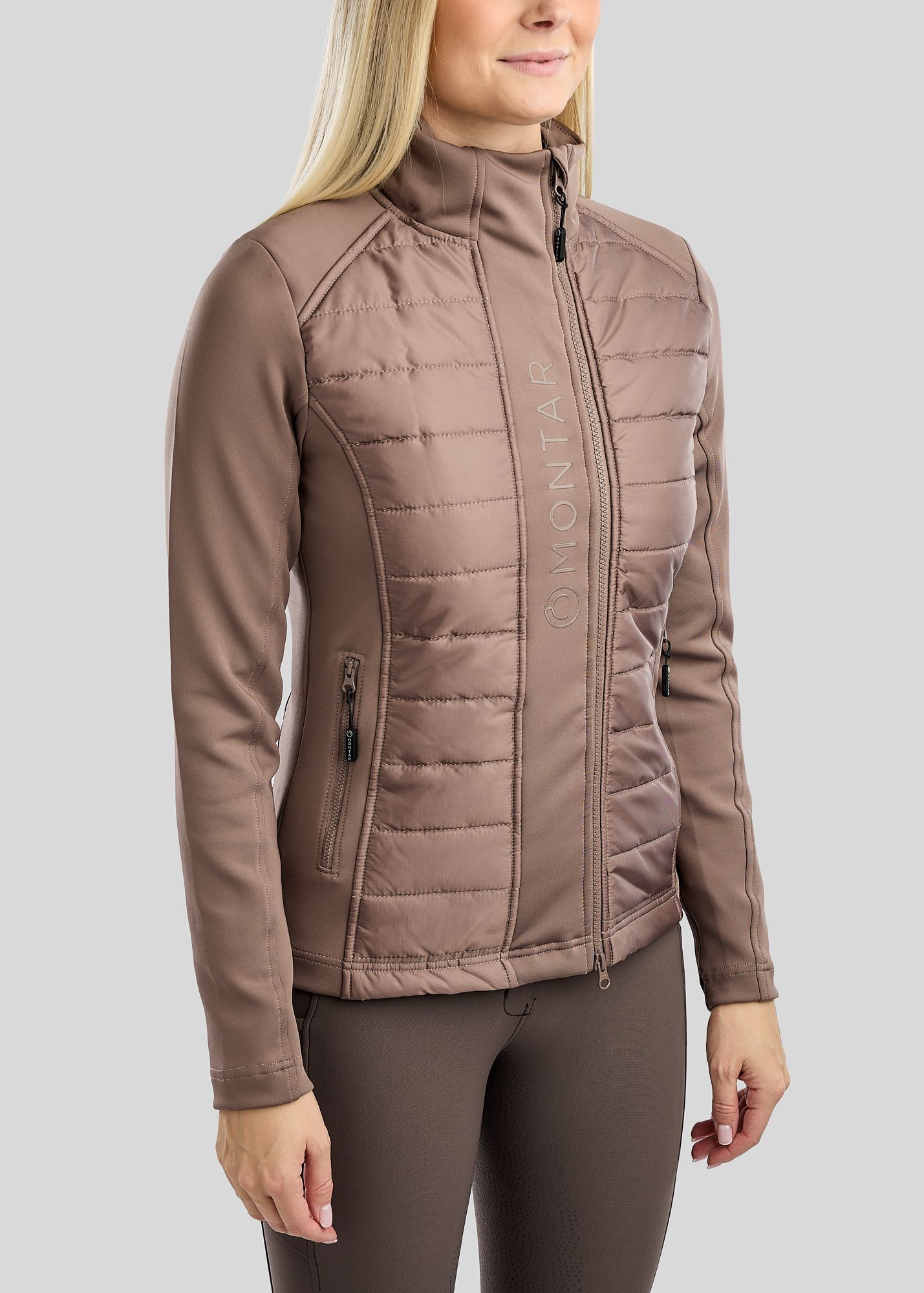 Emma quilt body jacket Nougat Brown