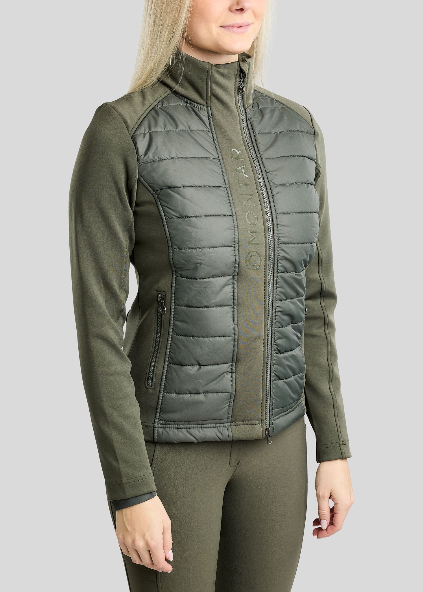 Emma quilt body jacket Forest Green