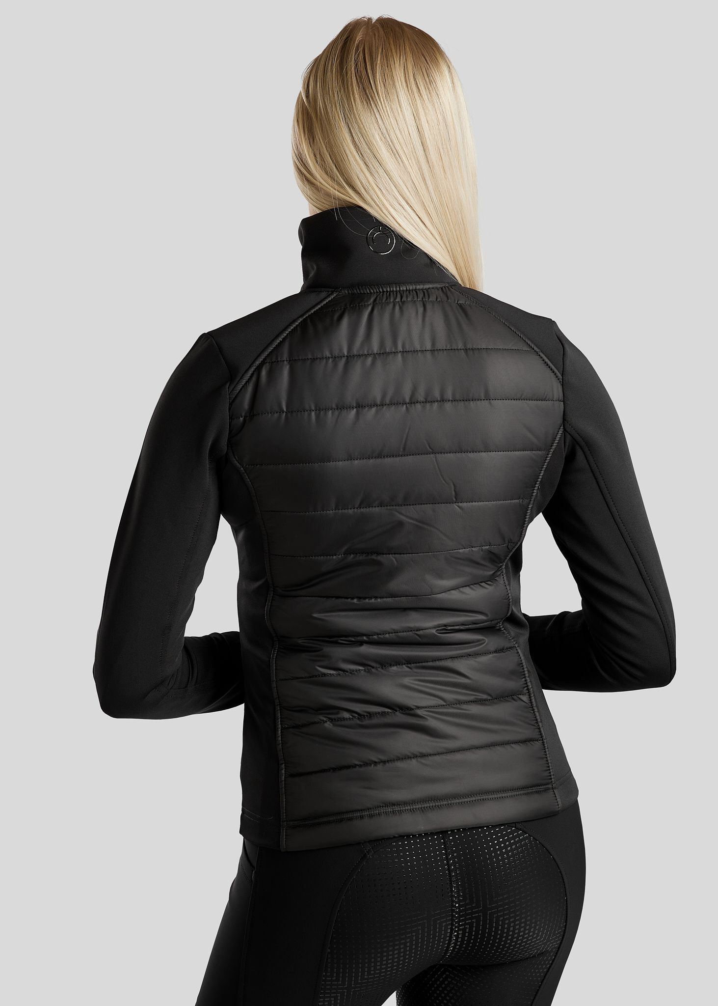 Emma Hybrid Jacket - Black