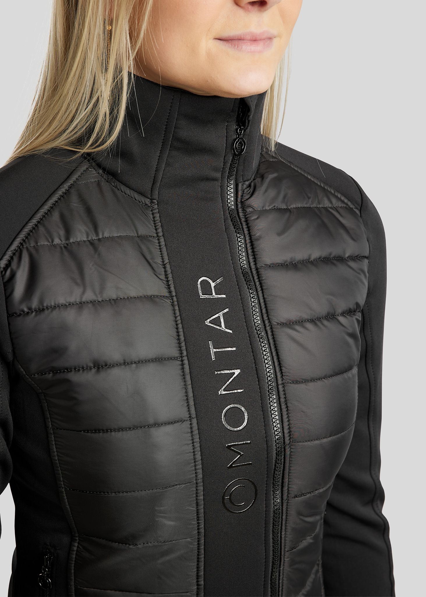 Emma Hybrid Jacket - Black